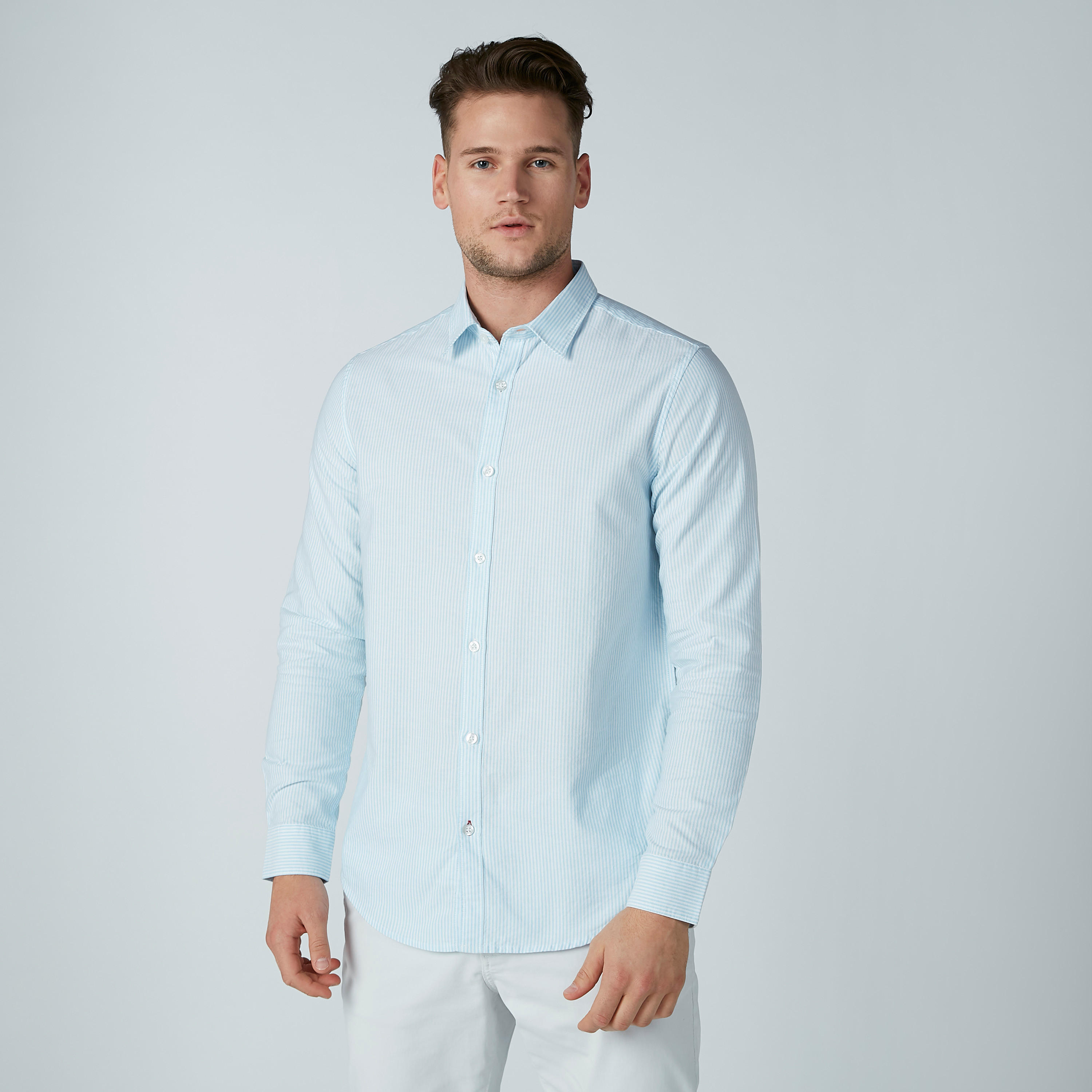 قميص رسمي مقلّم بأكمام طويلة-men-clothing-shirts-image-3