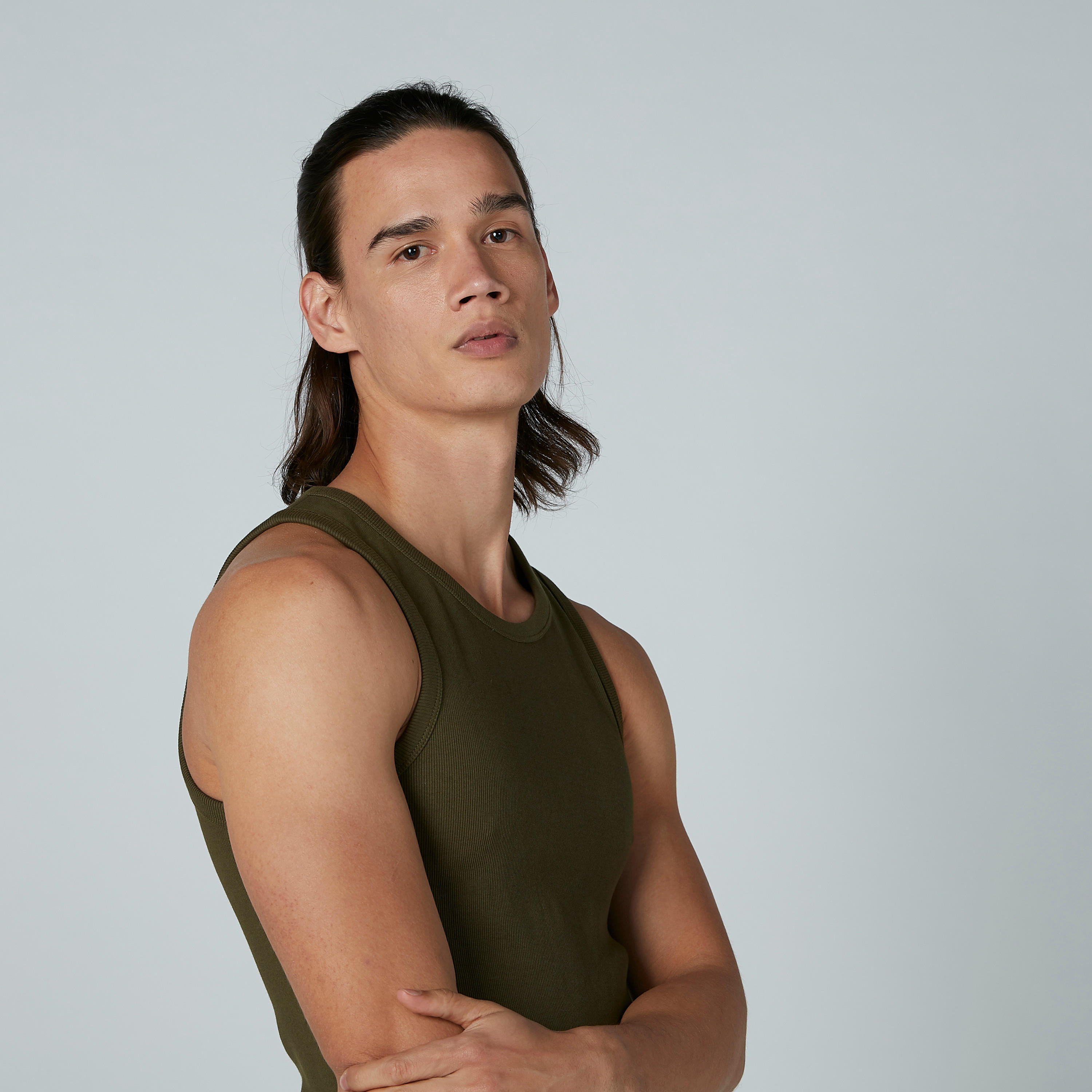 Textured Vest with Scoop Neck-men-clothing-tshirtsandpolos-tshirts-image-2