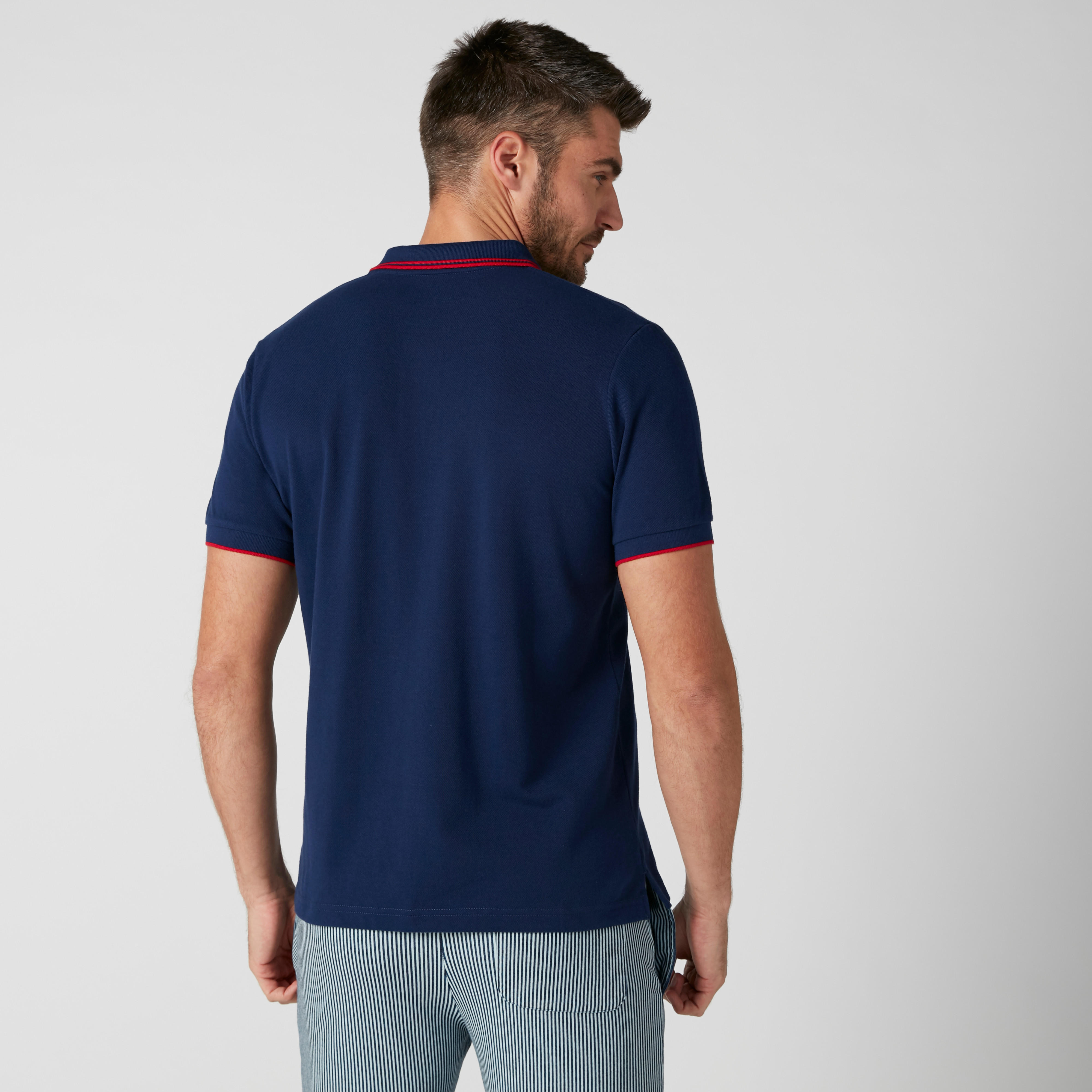 تيشيرت بقصّة عادية وياقة بولو وأكمام قصيرة-men-clothing-tshirtsandpolos-polos-image-2