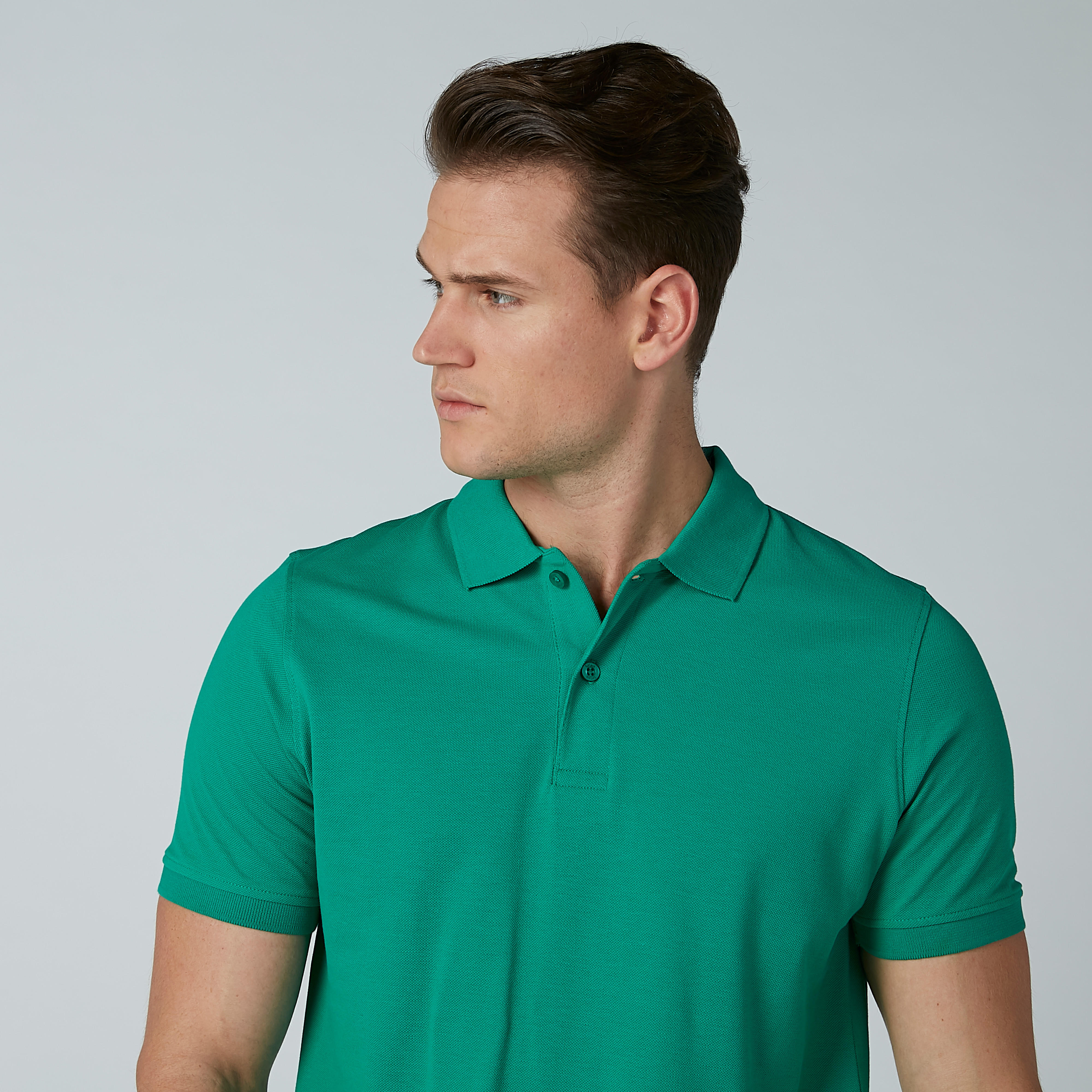 تيشيرت سادة بياقة بولو وأكمام قصيرة-men-clothing-tshirtsandpolos-polos-image-3