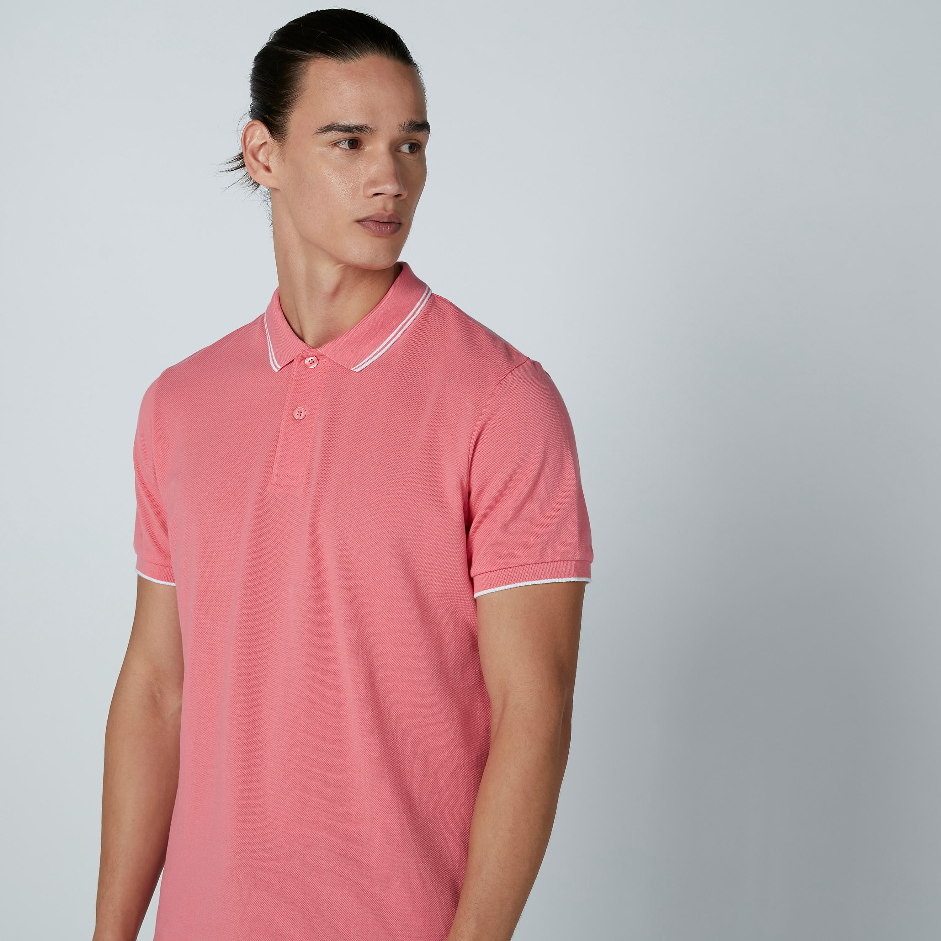 تيشيرت بياقة بولو وأكمام قصيرة-men-clothing-tshirtsandpolos-polos-image-3