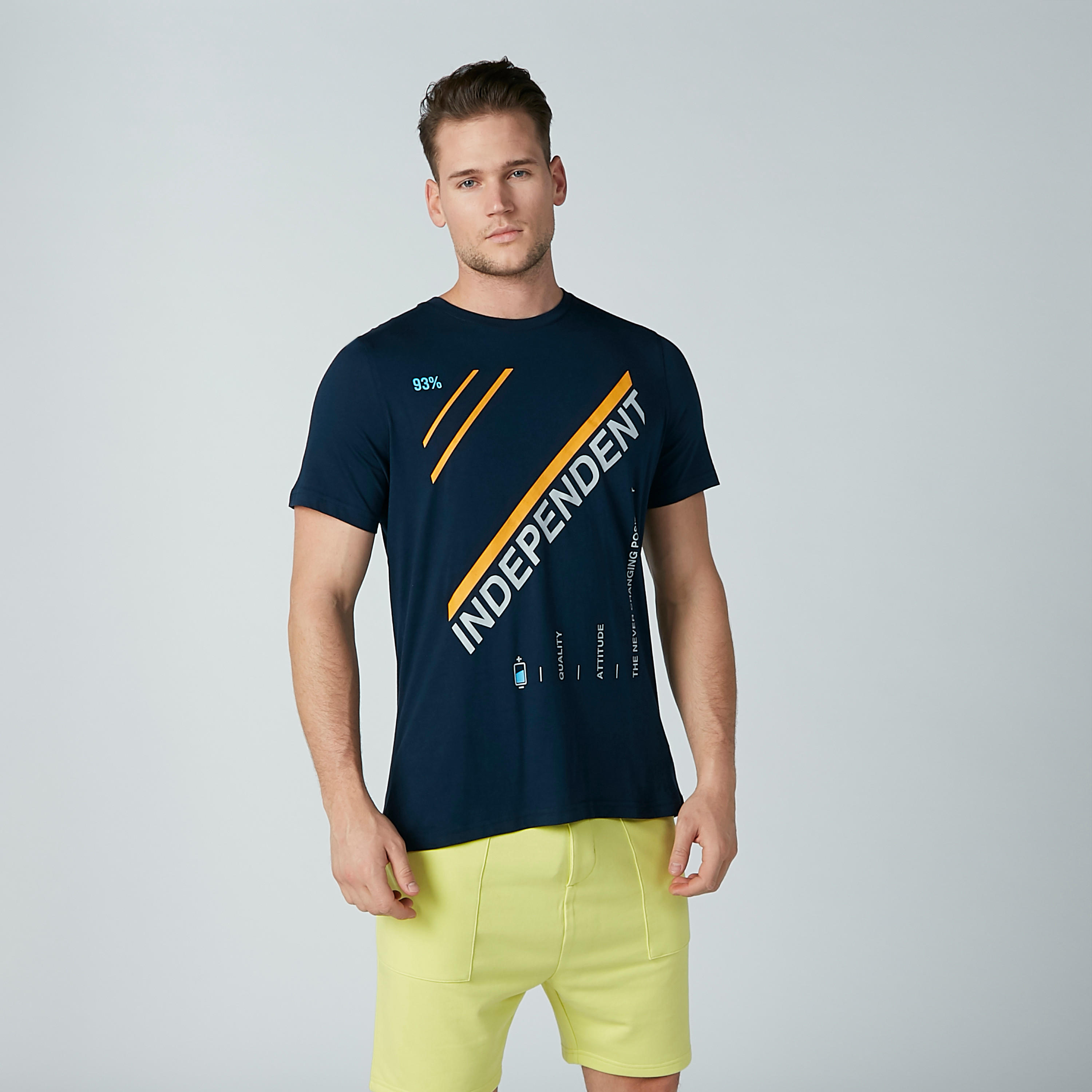 تيشيرت مستدام بياقة ضيّقة وأكمام قصيرة وطبعات-men-clothing-tshirtsandpolos-tshirts-image-1