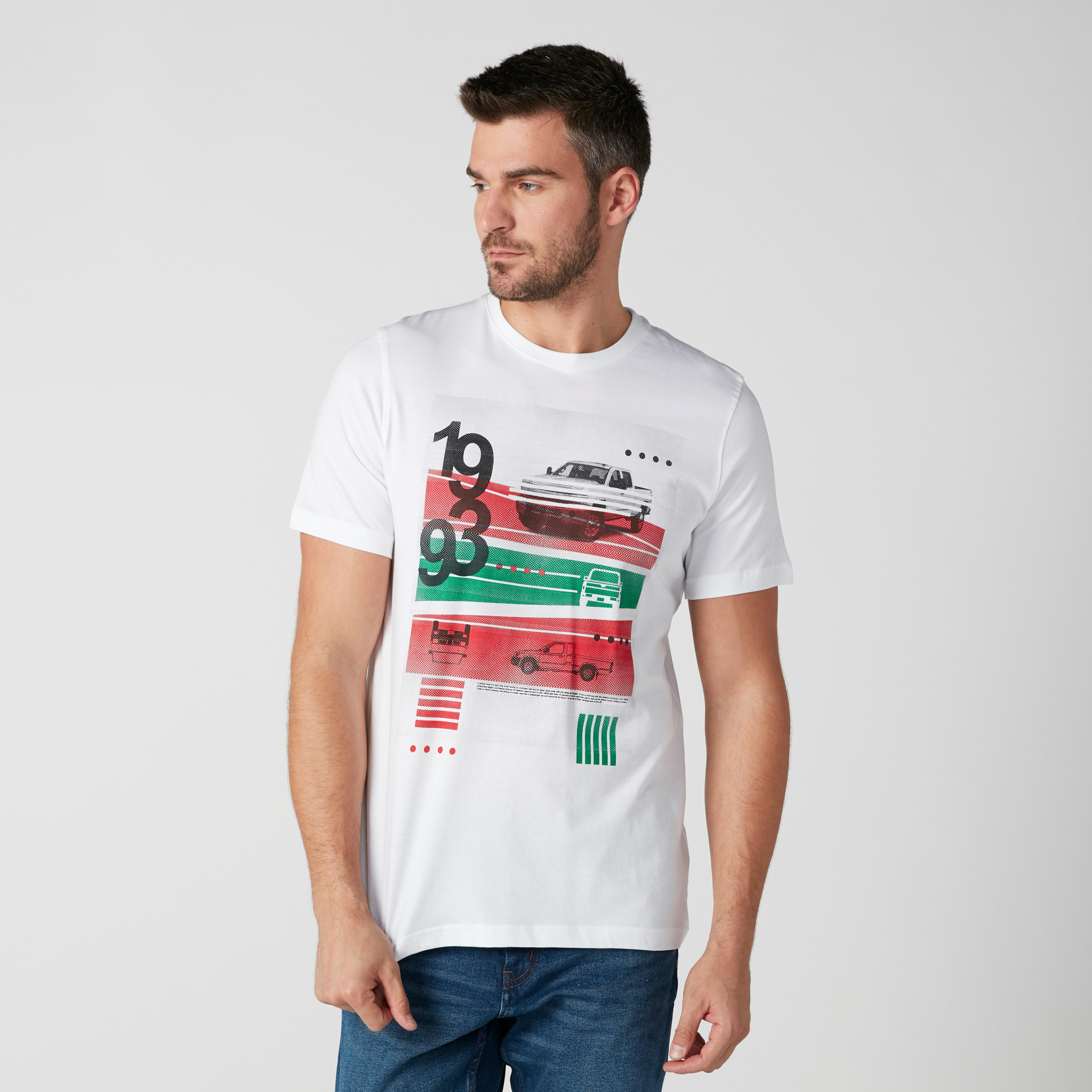 تيشيرت مستدام مقلّم بياقة ضيقة وأكمام قصيرة-men-clothing-tshirtsandpolos-tshirts-image-1