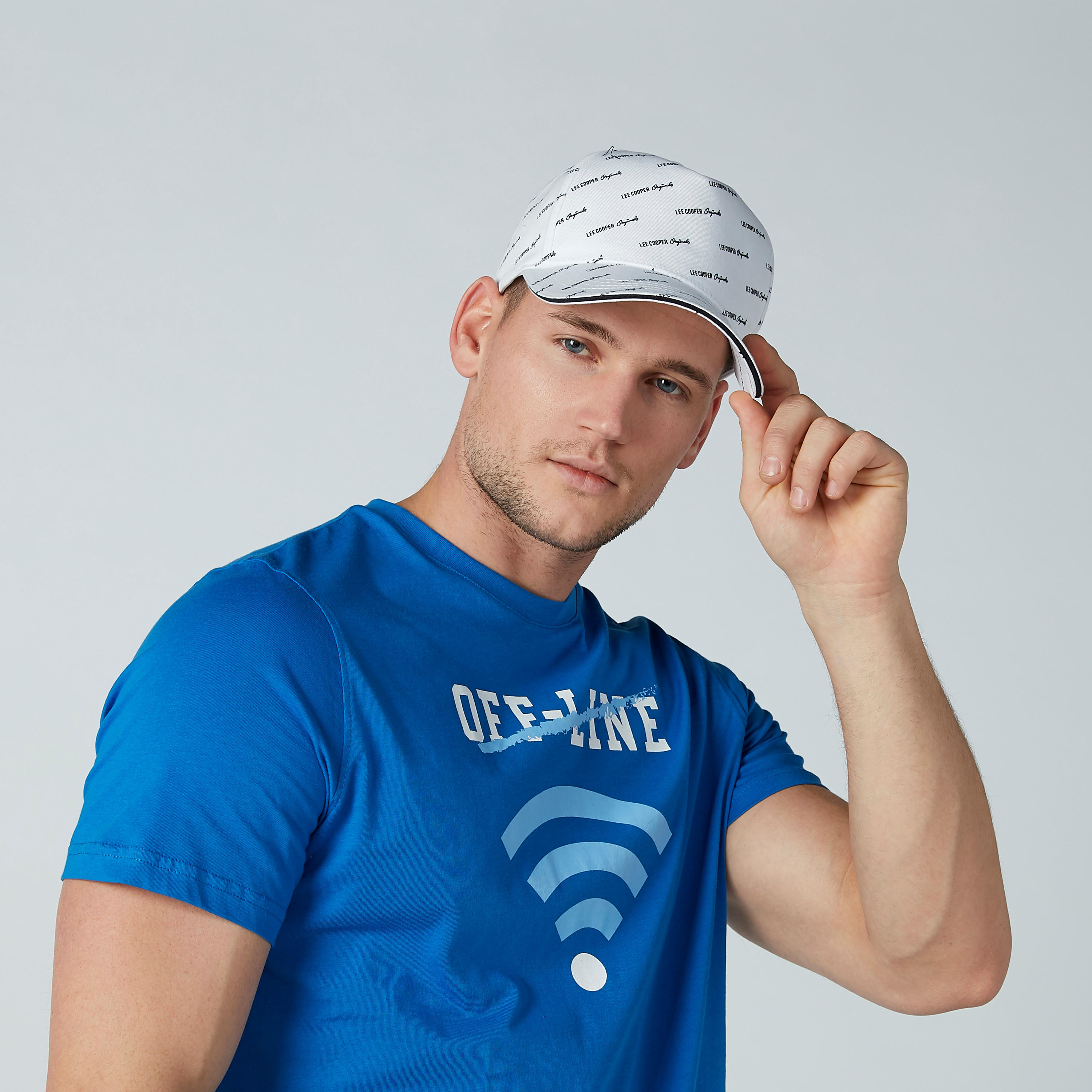 Sustainable Printed T-shirt with Short Sleeves and Crew Neck-men-clothing-tshirtsandpolos-tshirts-image-3
