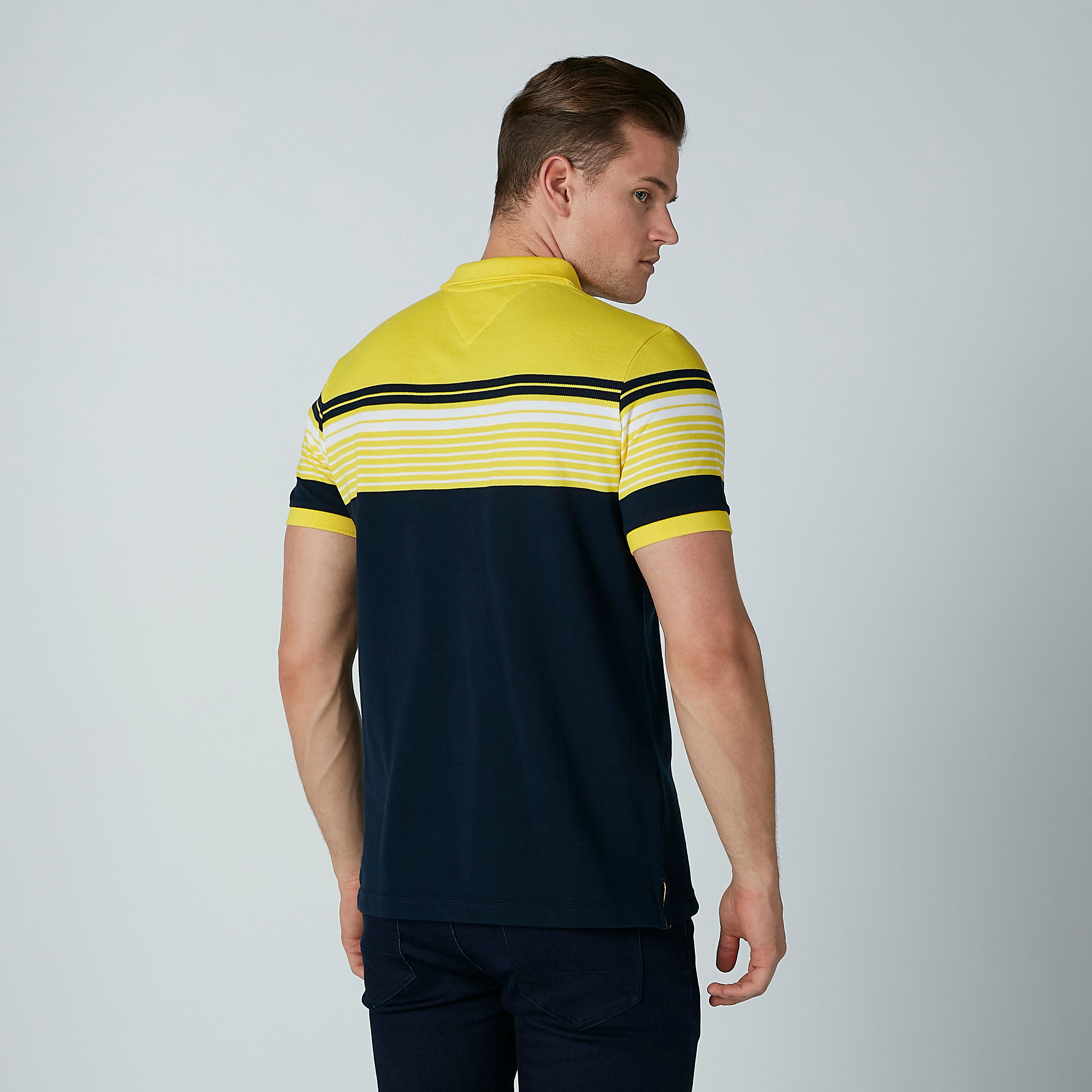 Striped Polo Neck T-shirt-men-clothing-tshirtsandpolos-polos-image-4