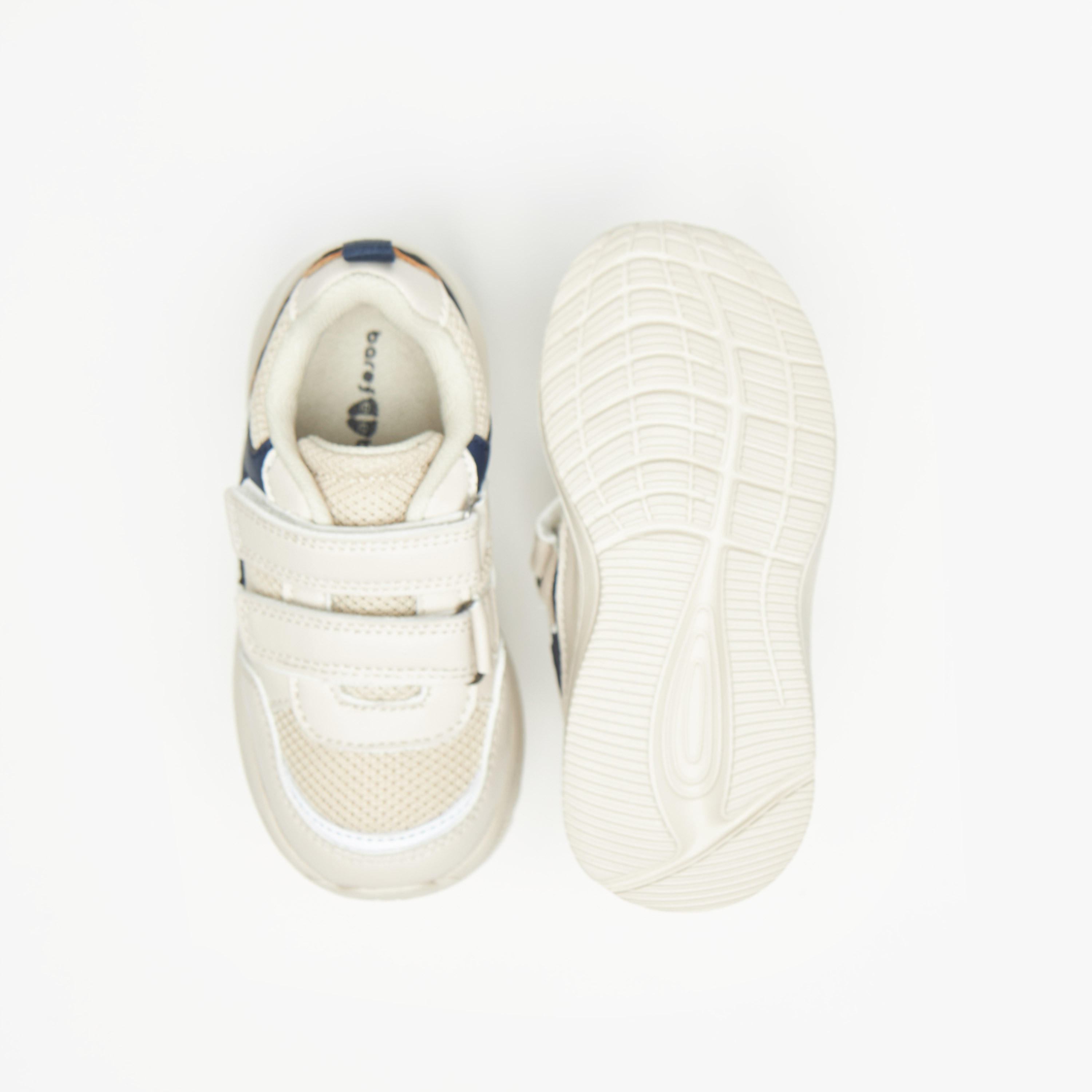 Barefeet Colourblocked Sneakers with Hook and Loop Closure-boys-shoes-schoolshoes-image-9