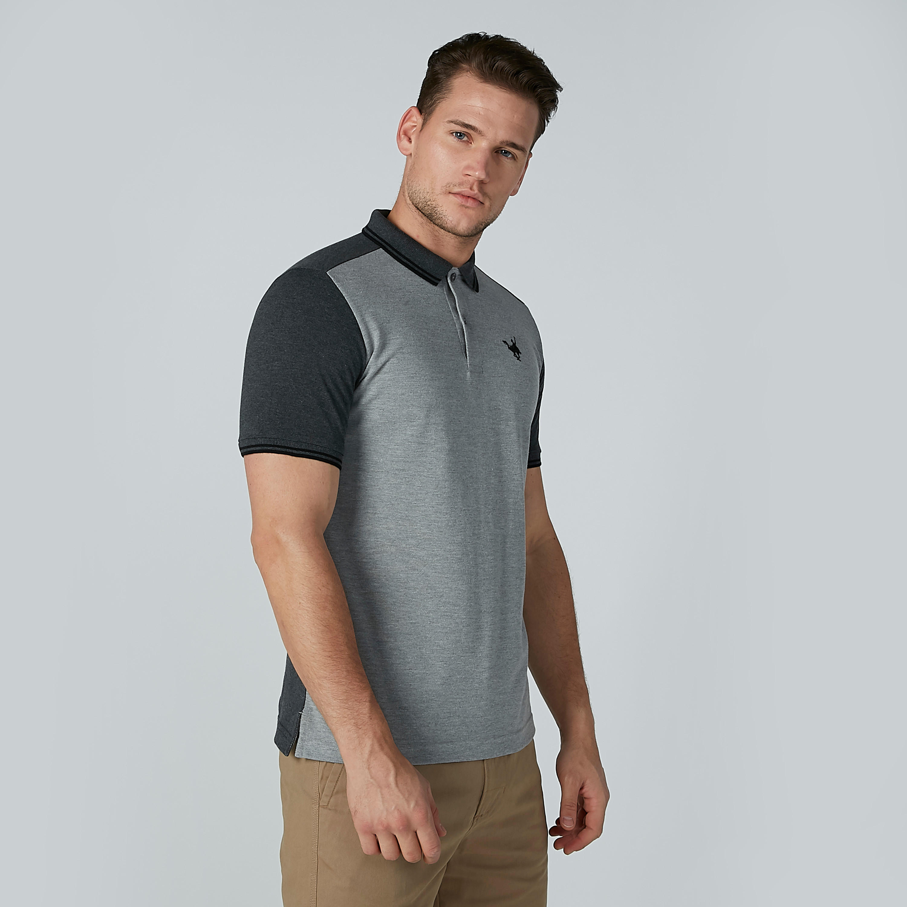 تيشيرت مطرّز بياقة بولو وأكمام قصيرة-men-clothing-tshirtsandpolos-polos-image-3