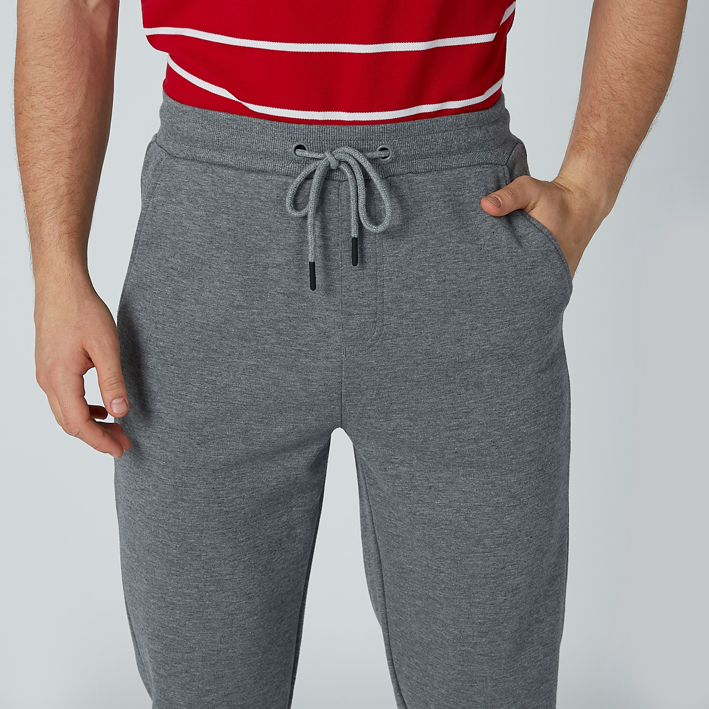 بنطال سادة برباط إغلاق وجيوب-men-clothing-bottoms-trousersandchinos-trousers-image-3