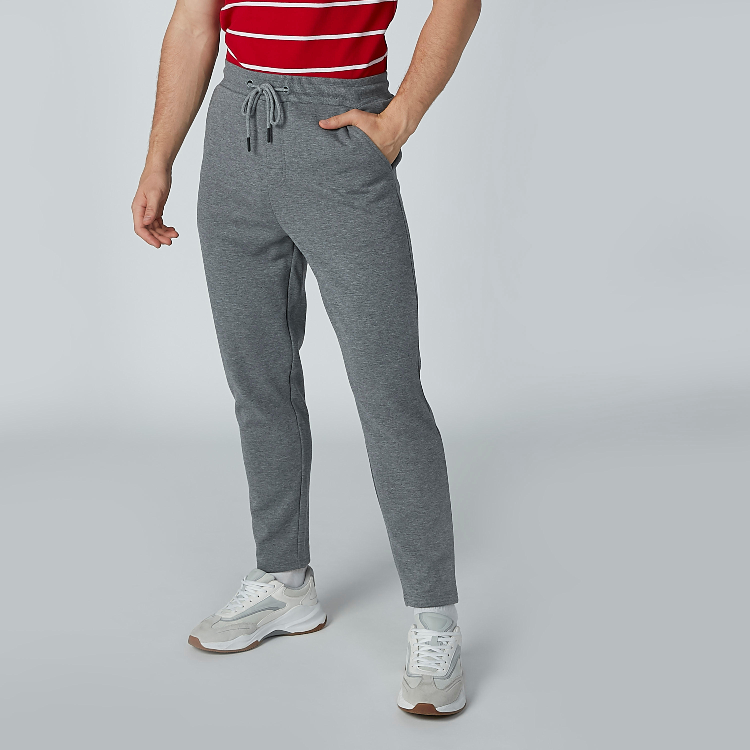 بنطال سادة برباط إغلاق وجيوب-men-clothing-bottoms-trousersandchinos-trousers-image-5