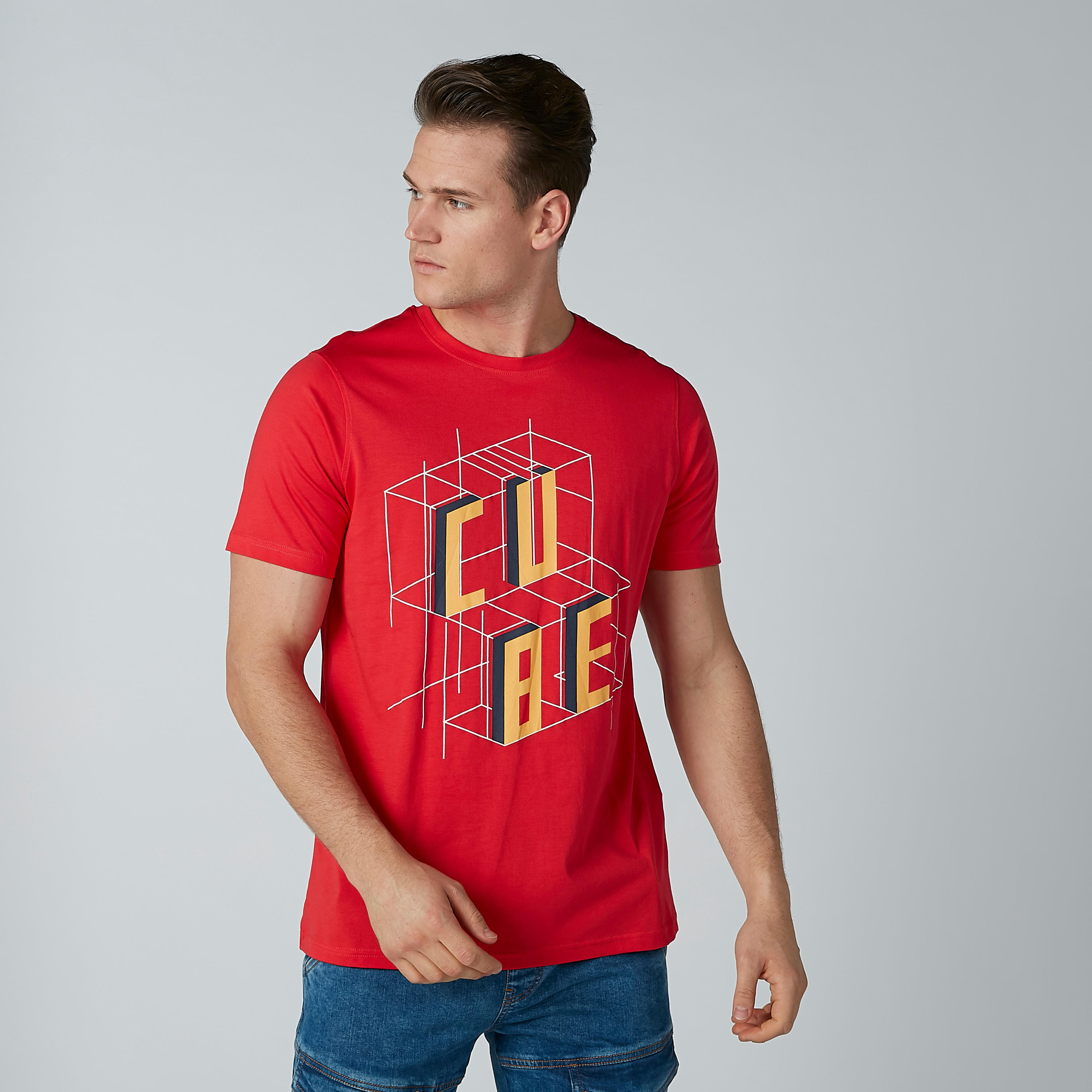 تيشيرت بياقة مستديرة وأكمام قصيرة وطبعات-men-clothing-tshirtsandpolos-tshirts-image-3