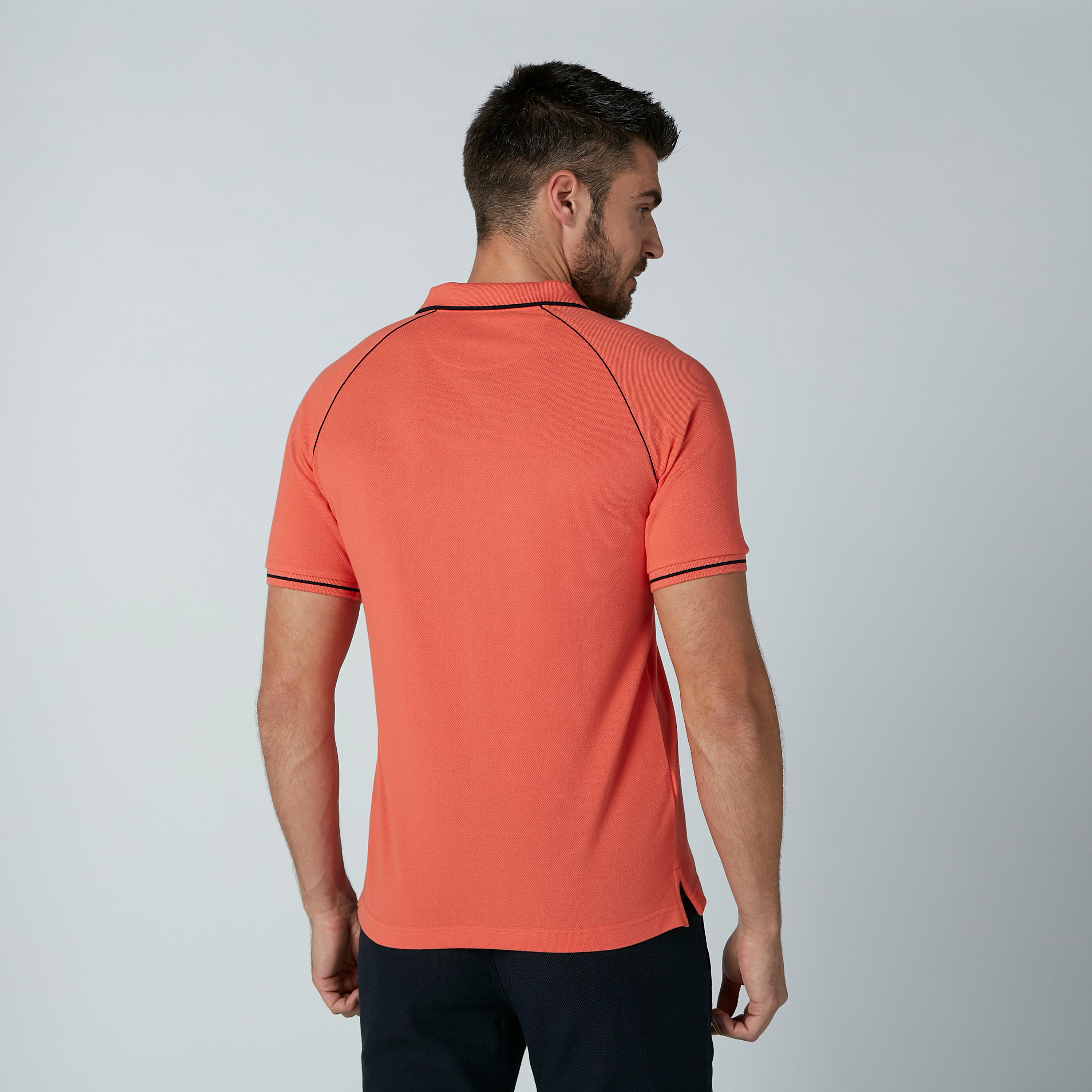 تيشيرت بياقة بولو وأكمام مغايرة-men-clothing-tshirtsandpolos-polos-image-4