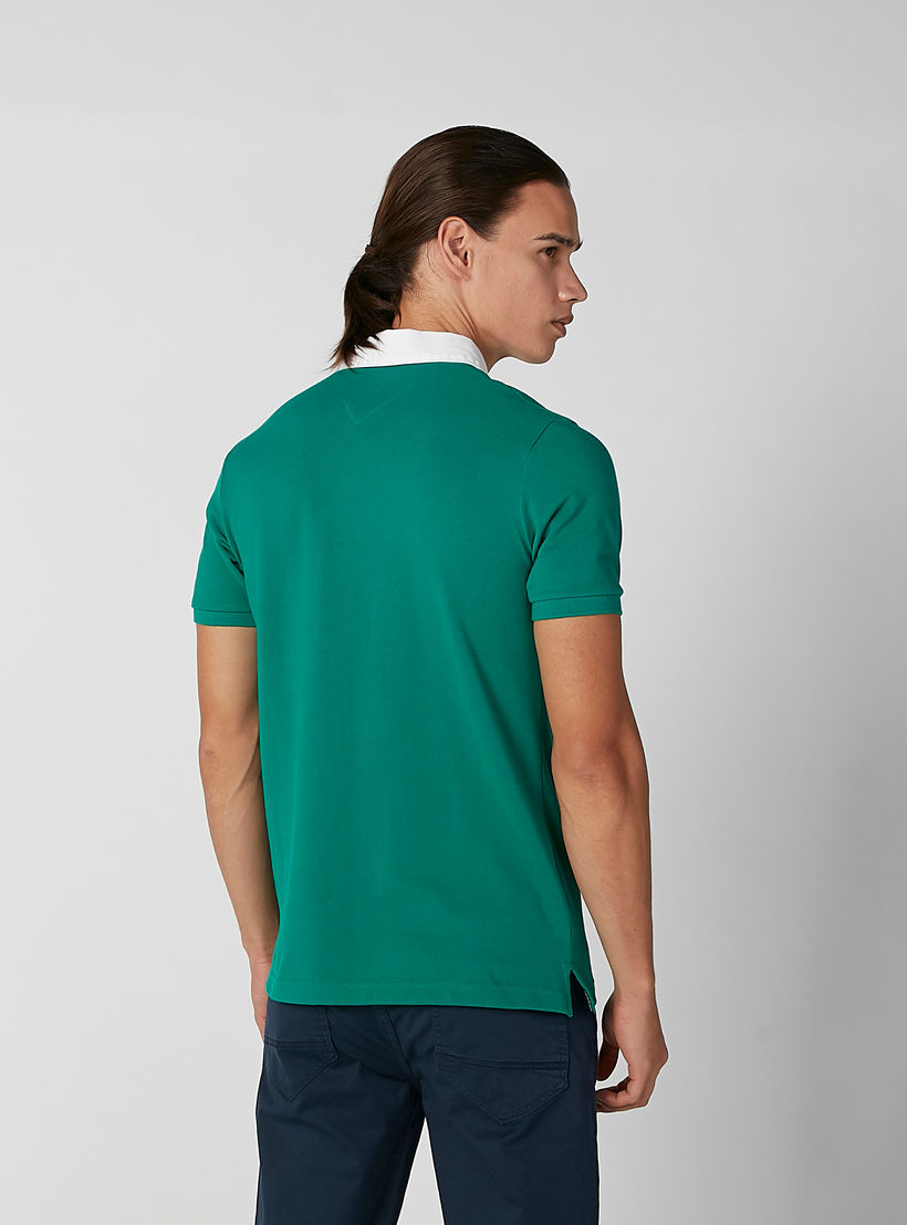 تيشيرت مستدام بولو سليم بأكمام قصيرة -men-clothing-tshirtsandpolos-polos-image-4