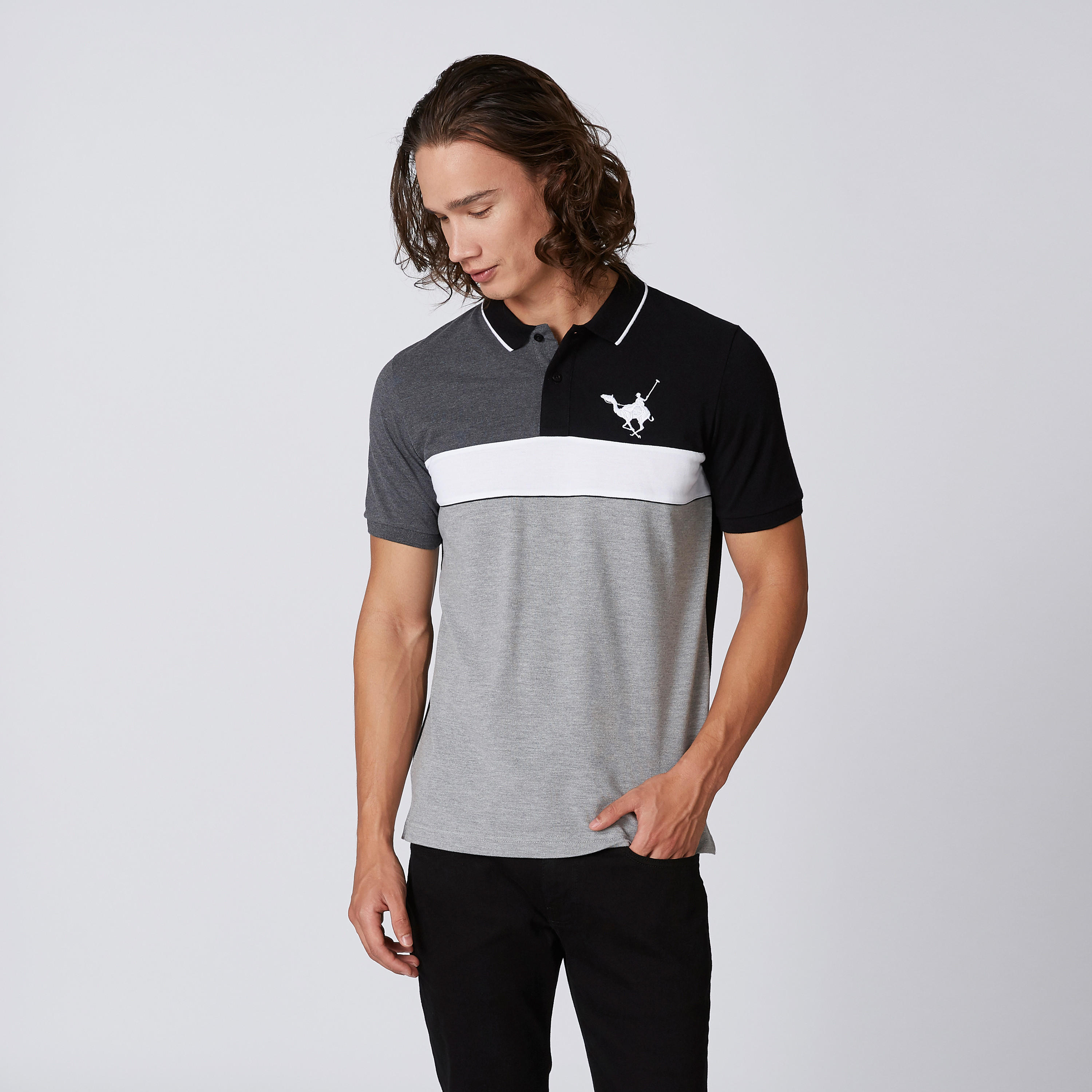 تيشيرت مستدام بولو سليم -men-clothing-tshirtsandpolos-polos-image-2