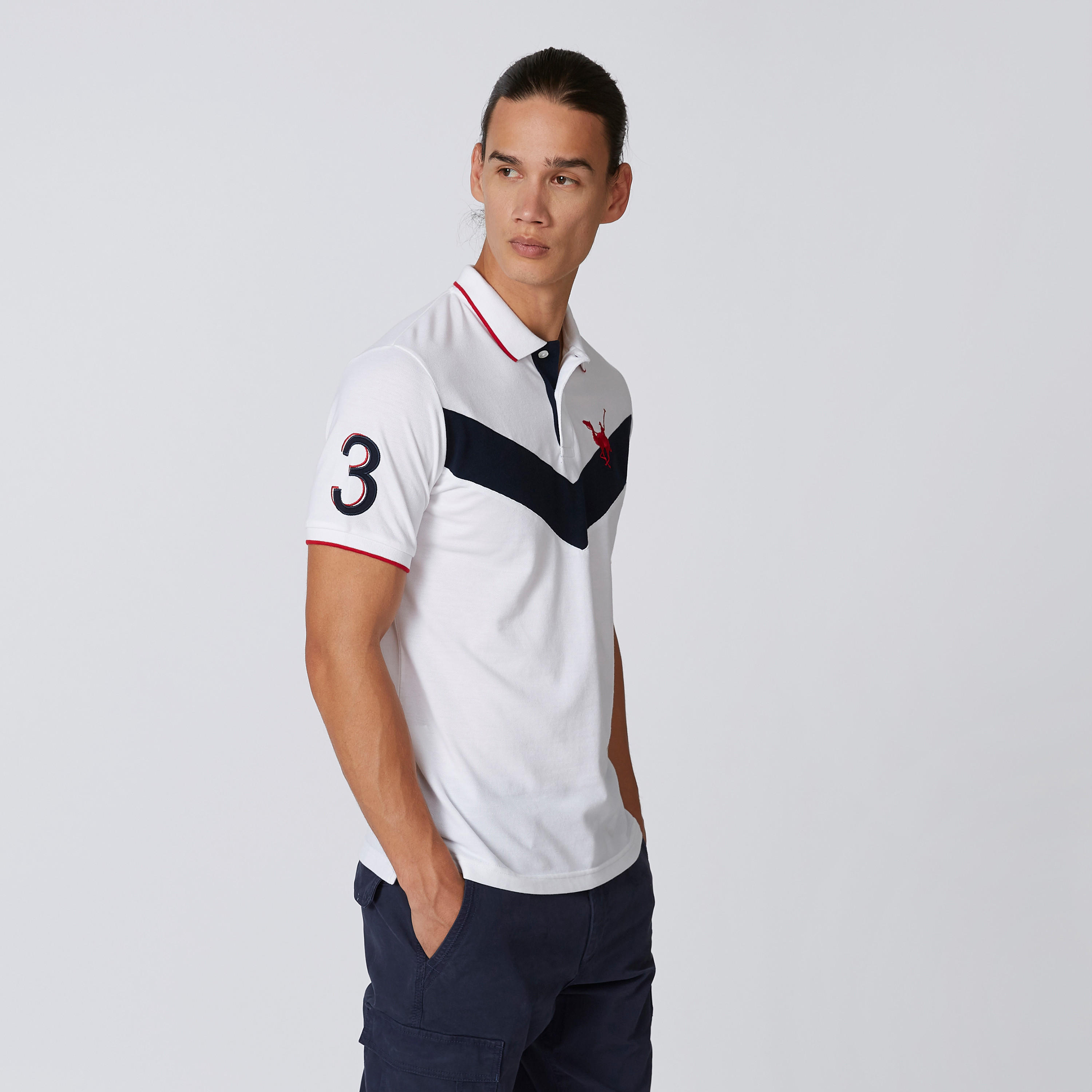 تيشيرت بياقة بولو وأكمام قصيرة وتزيينات-men-clothing-tshirtsandpolos-tshirts-image-5