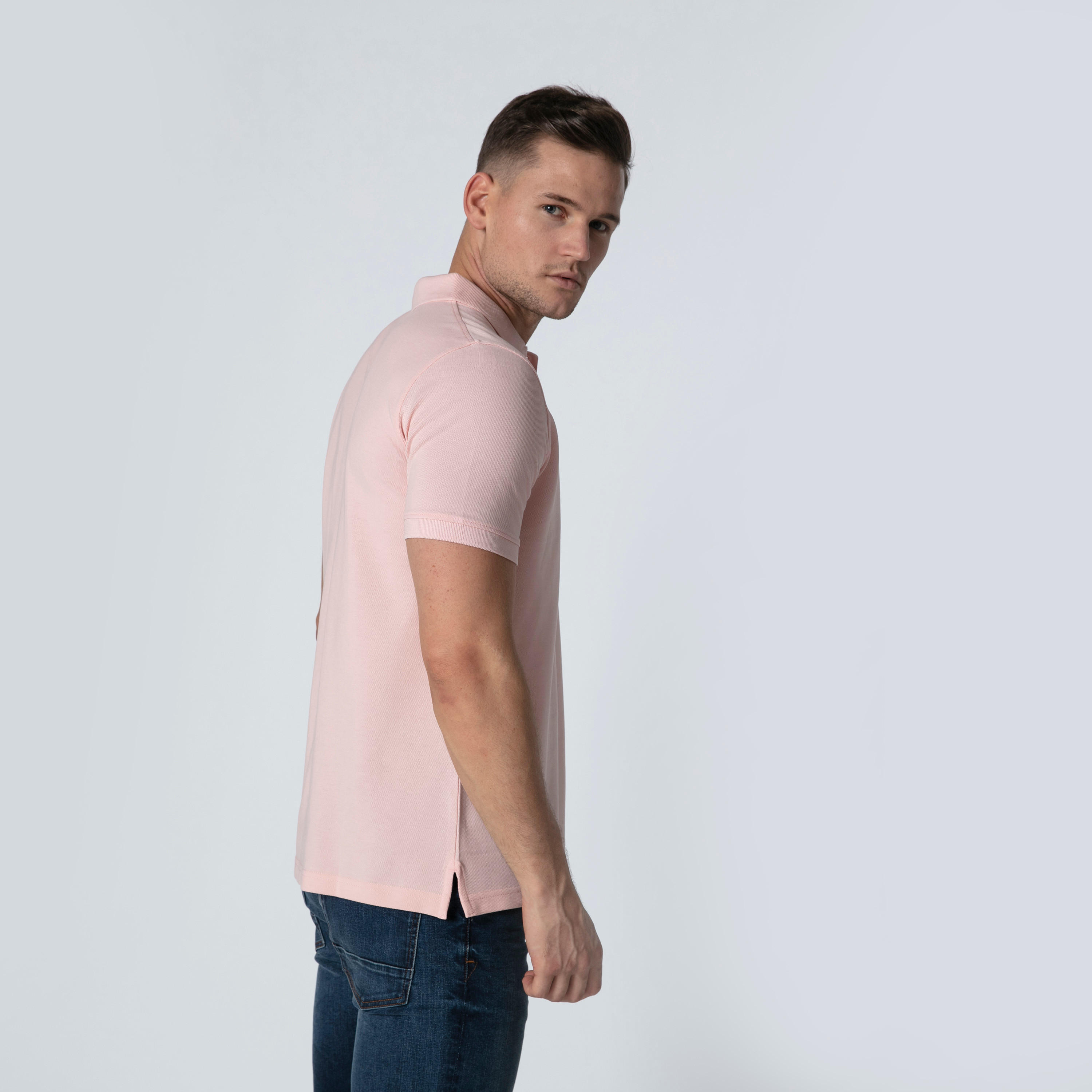 تيشيرت سادة بياقة بولو وأكمام قصيرة-men-clothing-tshirtsandpolos-polos-image-4
