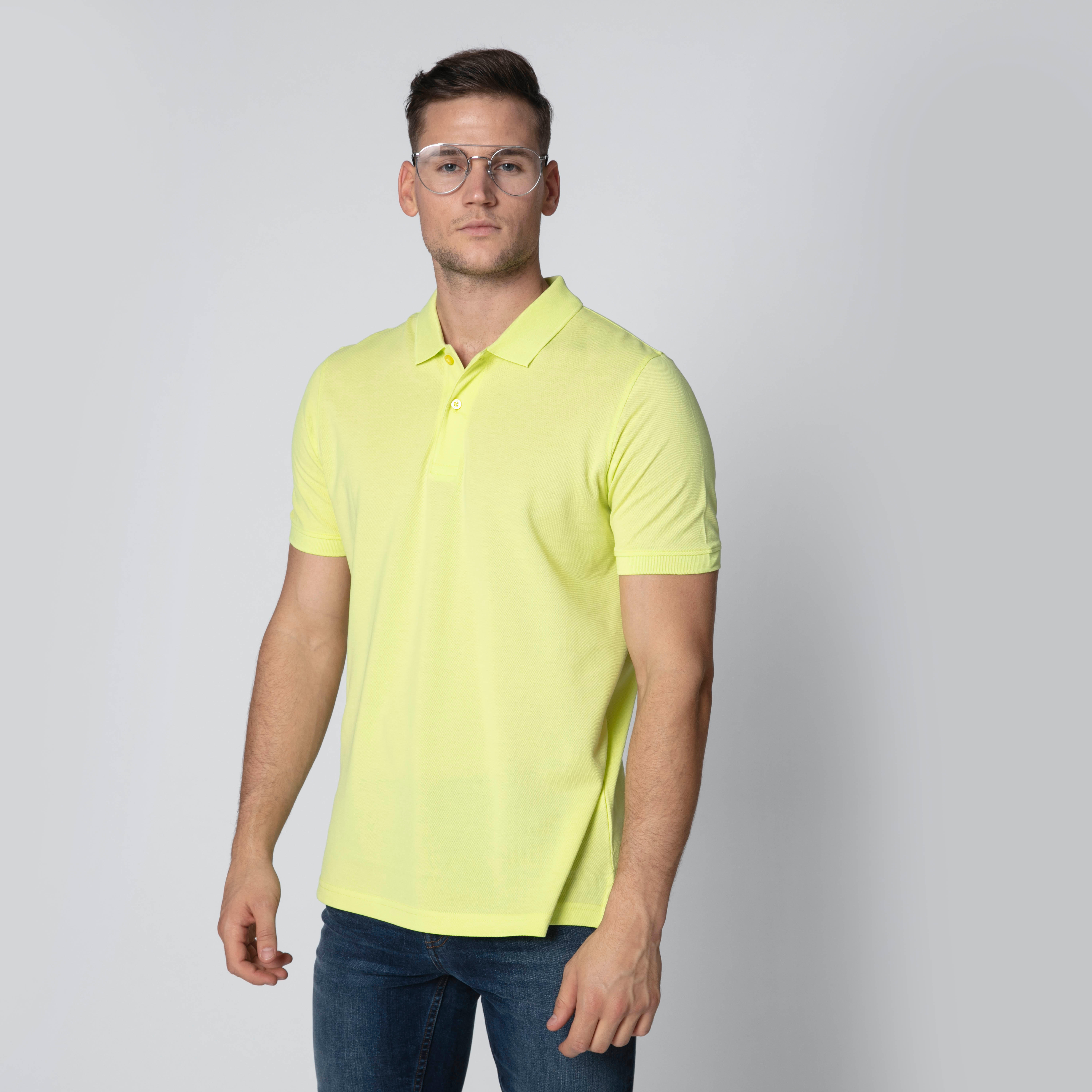 تيشيرت سادة بياقة بولو وأكمام قصيرة-men-clothing-tshirtsandpolos-polos-image-2