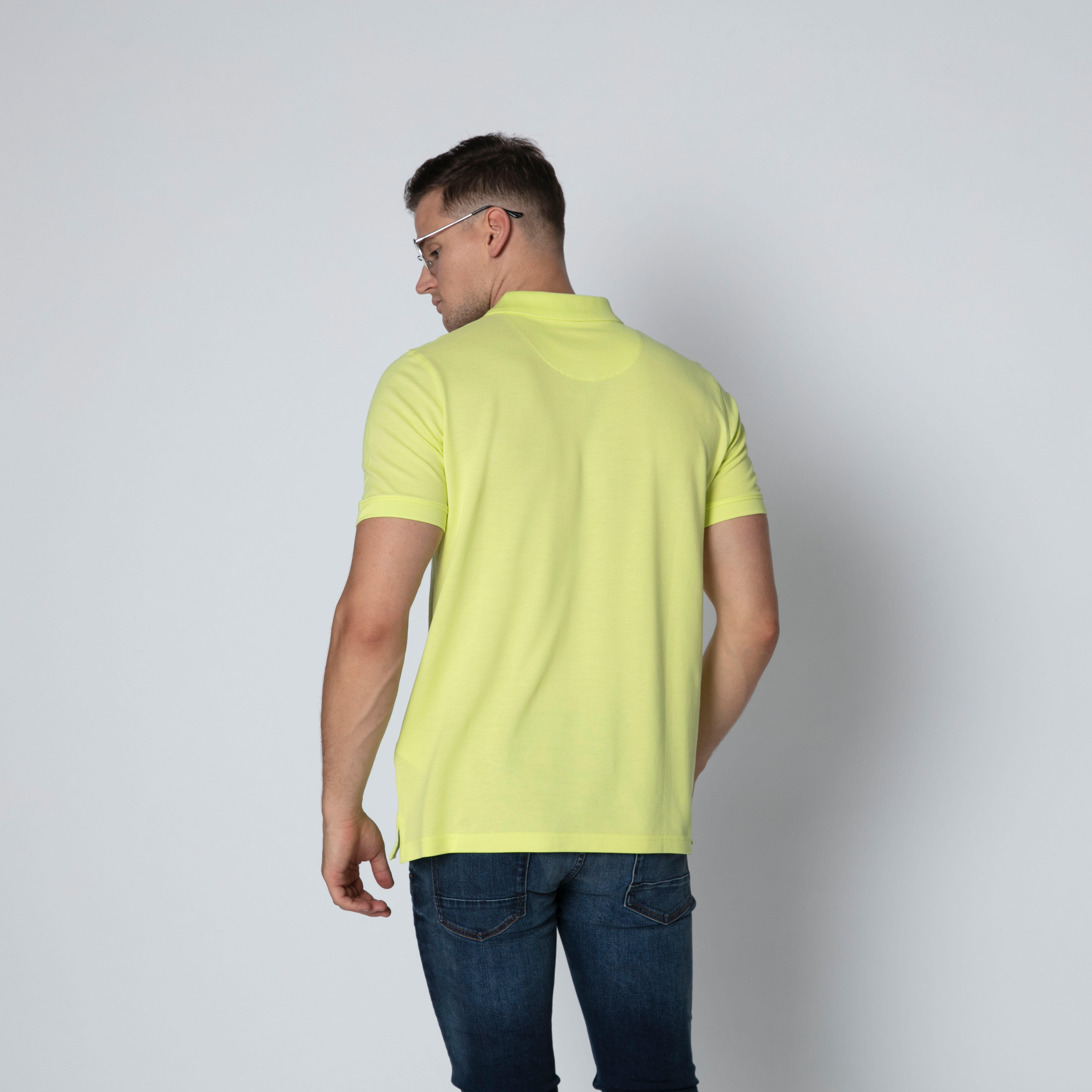 تيشيرت سادة بياقة بولو وأكمام قصيرة-men-clothing-tshirtsandpolos-polos-image-3