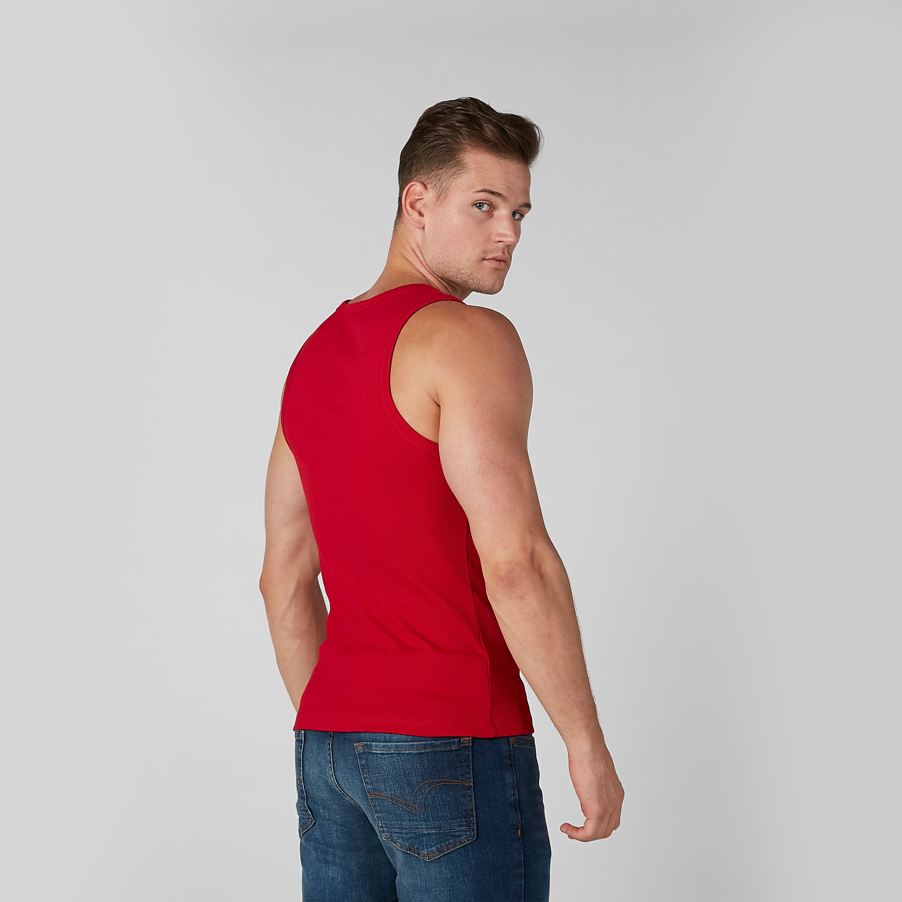 فيست بارز الملمس دون أكمام بياقة عميقة-men-clothing-tshirtsandpolos-vests-image-5