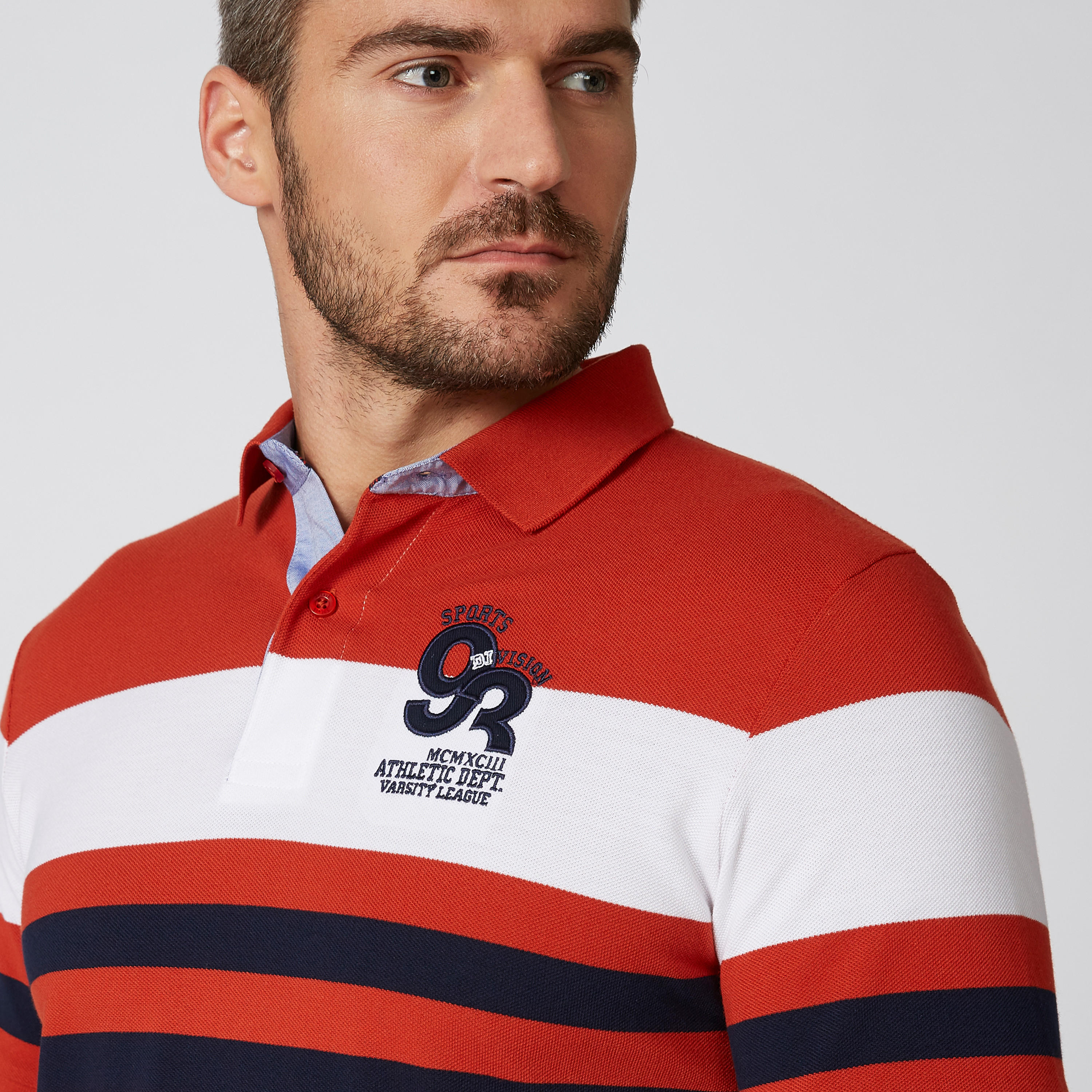 تيشيرت مستدام مقلّم بياقة بولو وأكمام قصيرة -men-clothing-tshirtsandpolos-polos-image-5