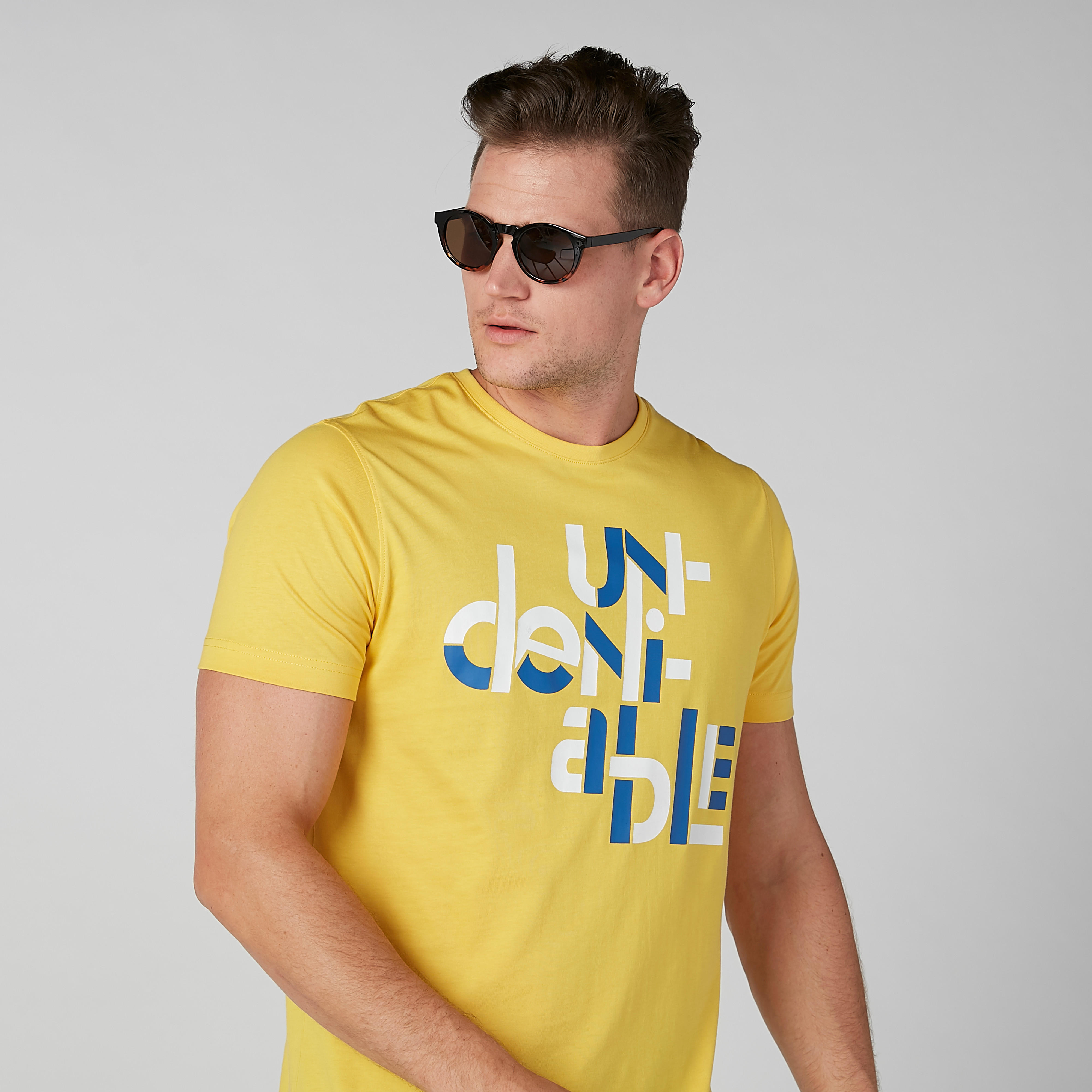 Printed T-shirt with Crew Neck and Short Sleeves-men-clothing-tshirtsandpolos-tshirts-image-3