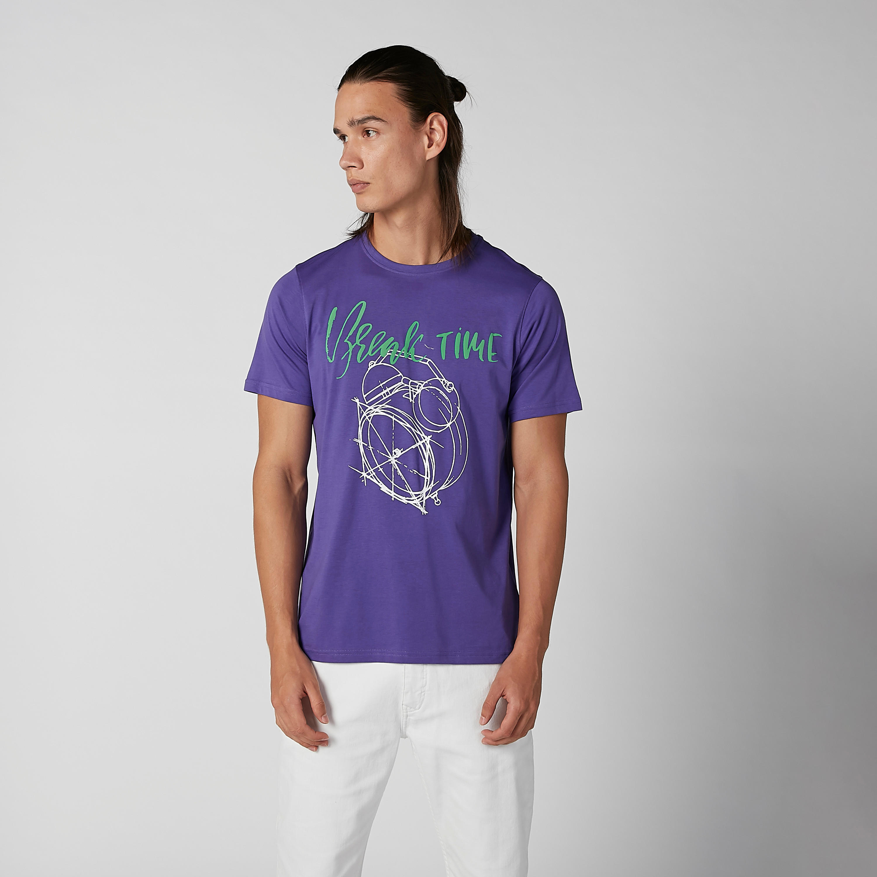 تيشيرت سليم بياقة مستديرة وأكمام قصيرة وطبعات-men-clothing-tshirtsandpolos-tshirts-image-4