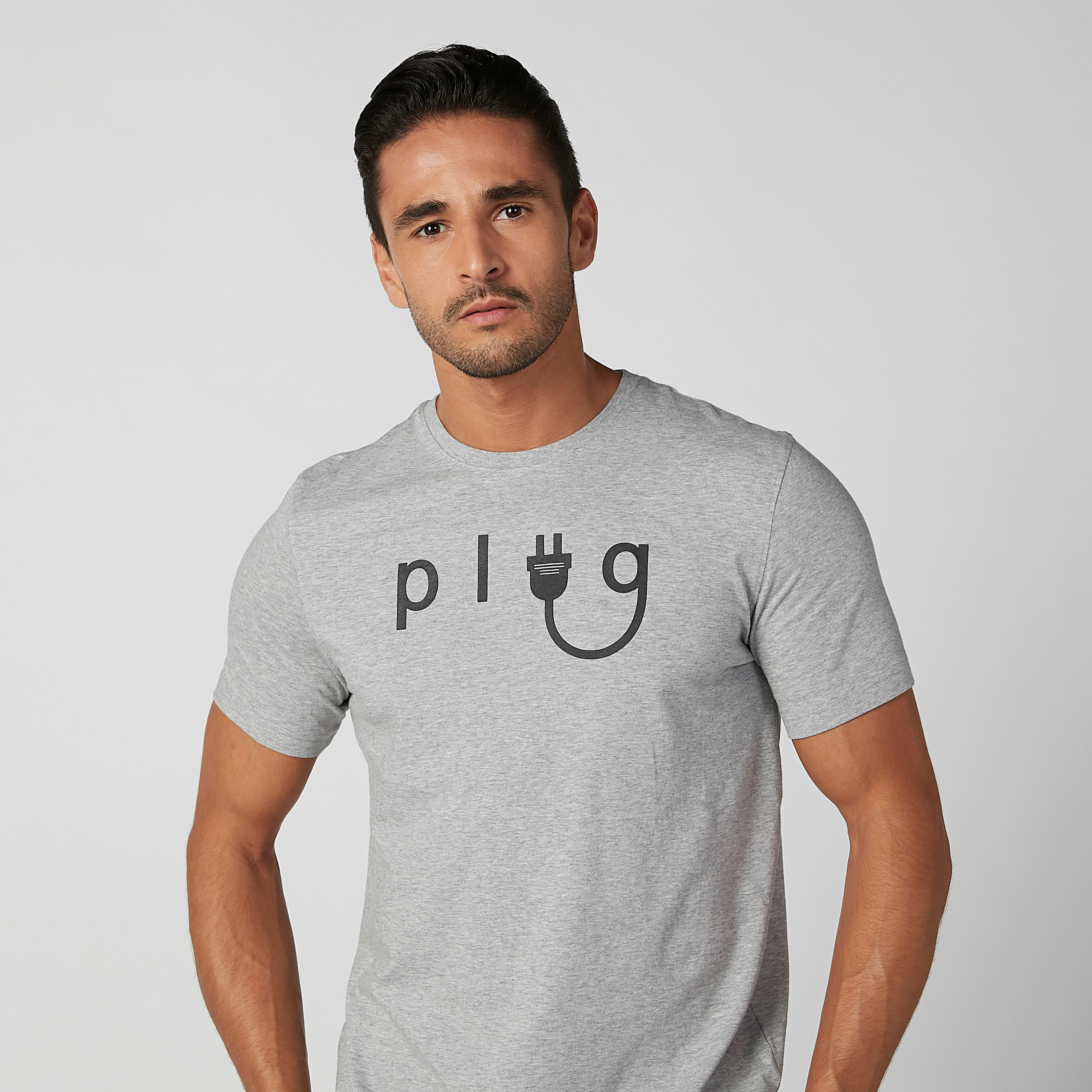 تيشيرت بياقة ضيقة وأكمام قصيرة وطبعات-men-clothing-tshirtsandpolos-tshirts-image-1