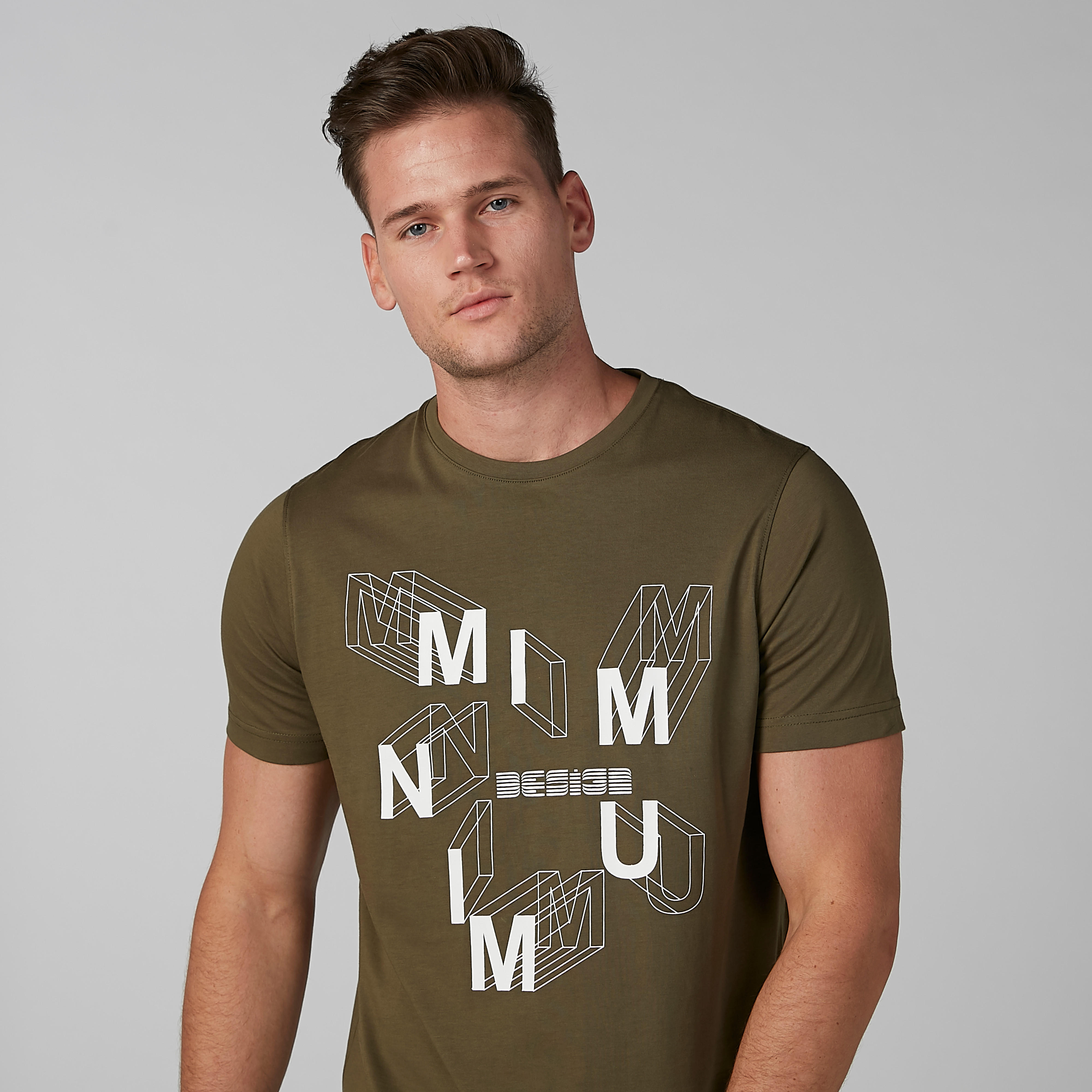 تيشيرت بياقة ضيقة وأكمام قصيرة وطبعات-men-clothing-tshirtsandpolos-tshirts-image-2