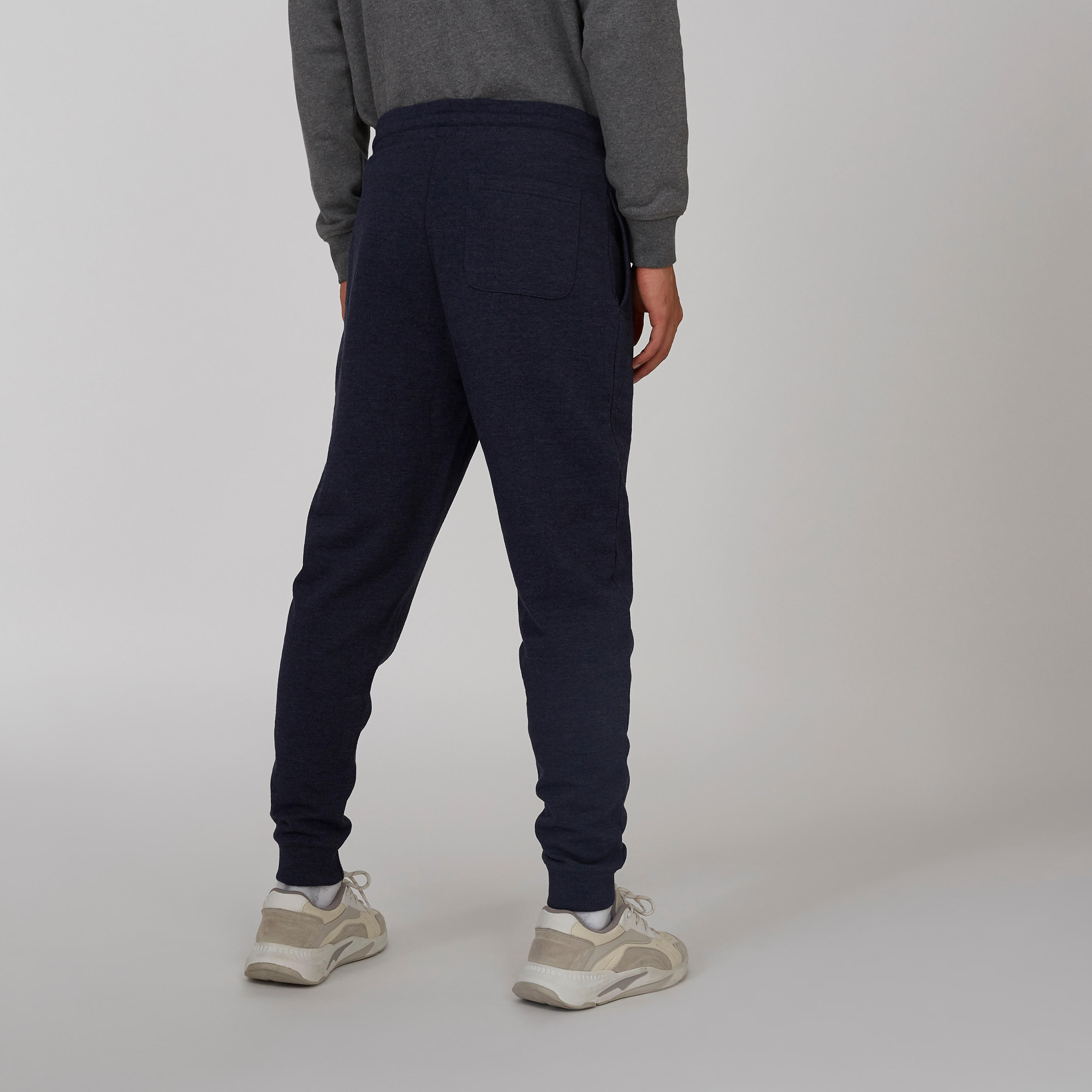 بنطلون رياضي مستدام سادة بخصر مرن وجيوب-men-clothing-bottoms-joggers-image-2