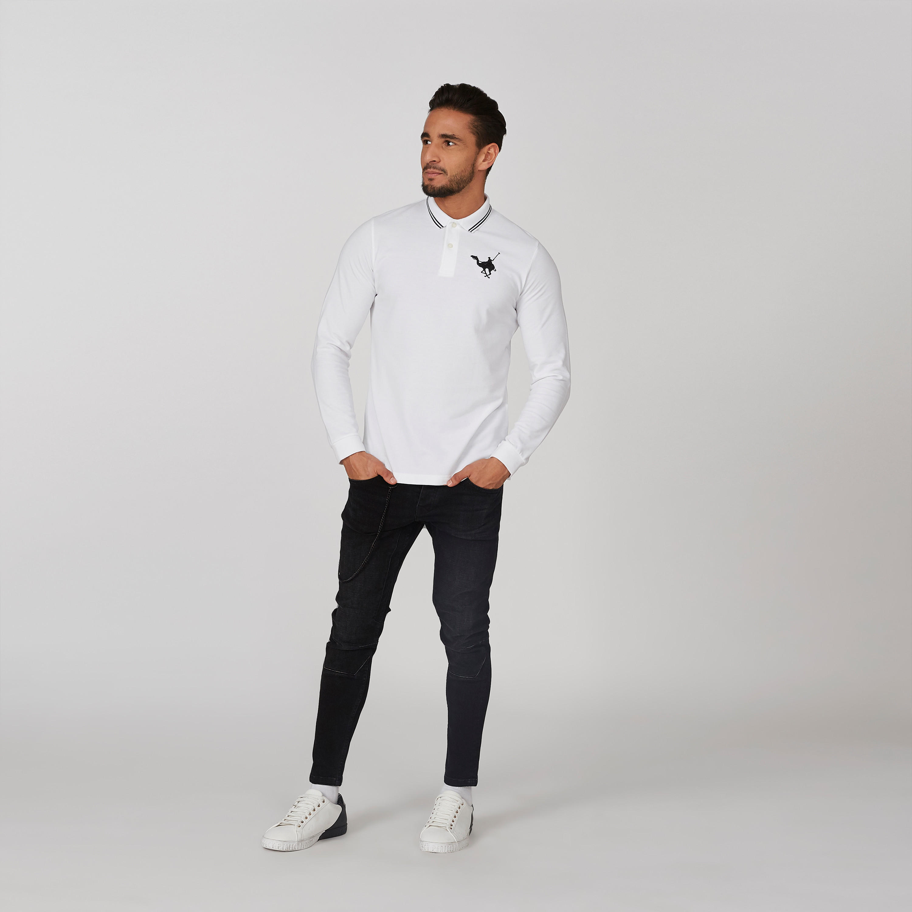 تيشيرت مستدام بولو سليم مطرّز -men-clothing-tshirtsandpolos-polos-image-5