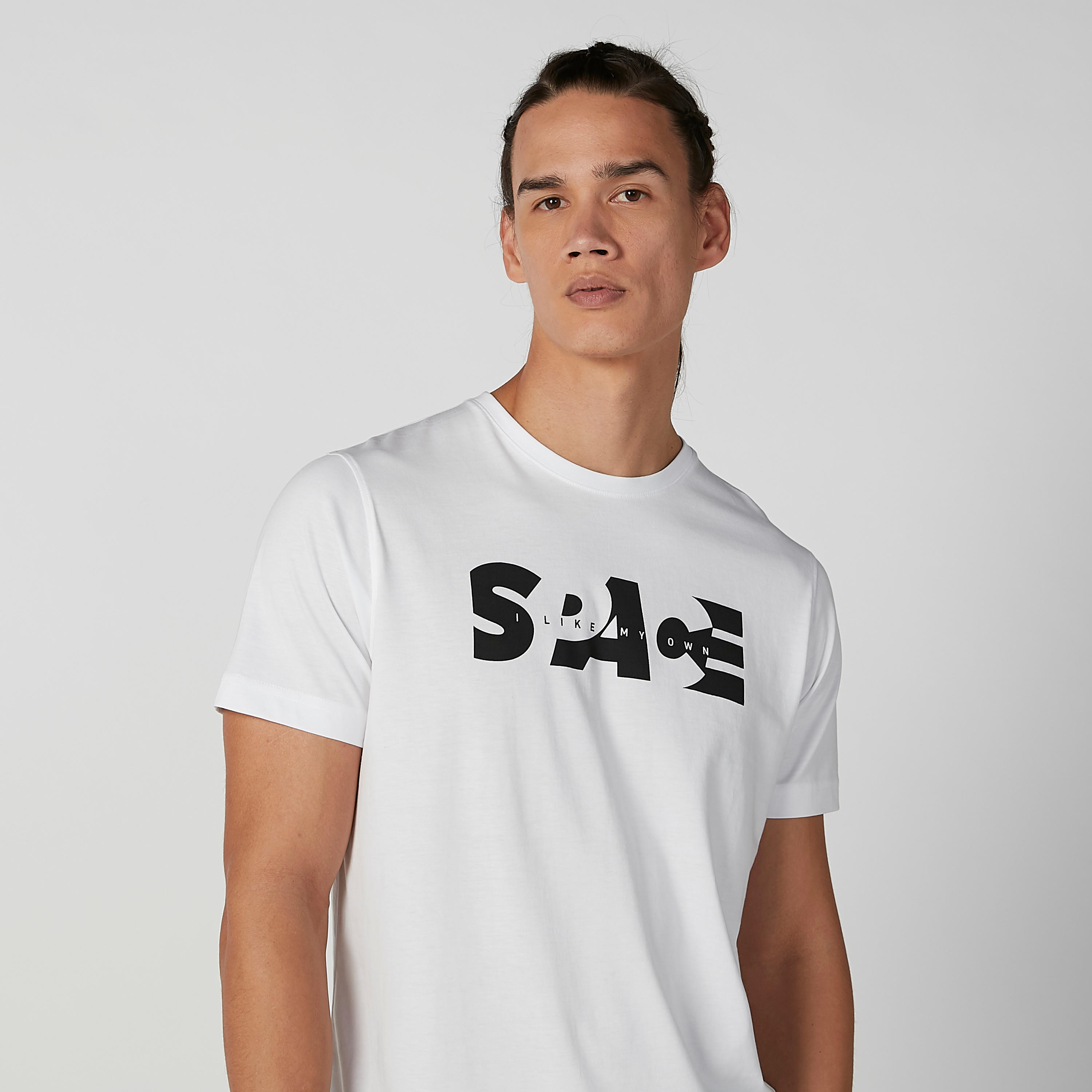 Printed T-shirt with Round Neck and Short Sleeves-men-clothing-tshirtsandpolos-tshirts-image-3