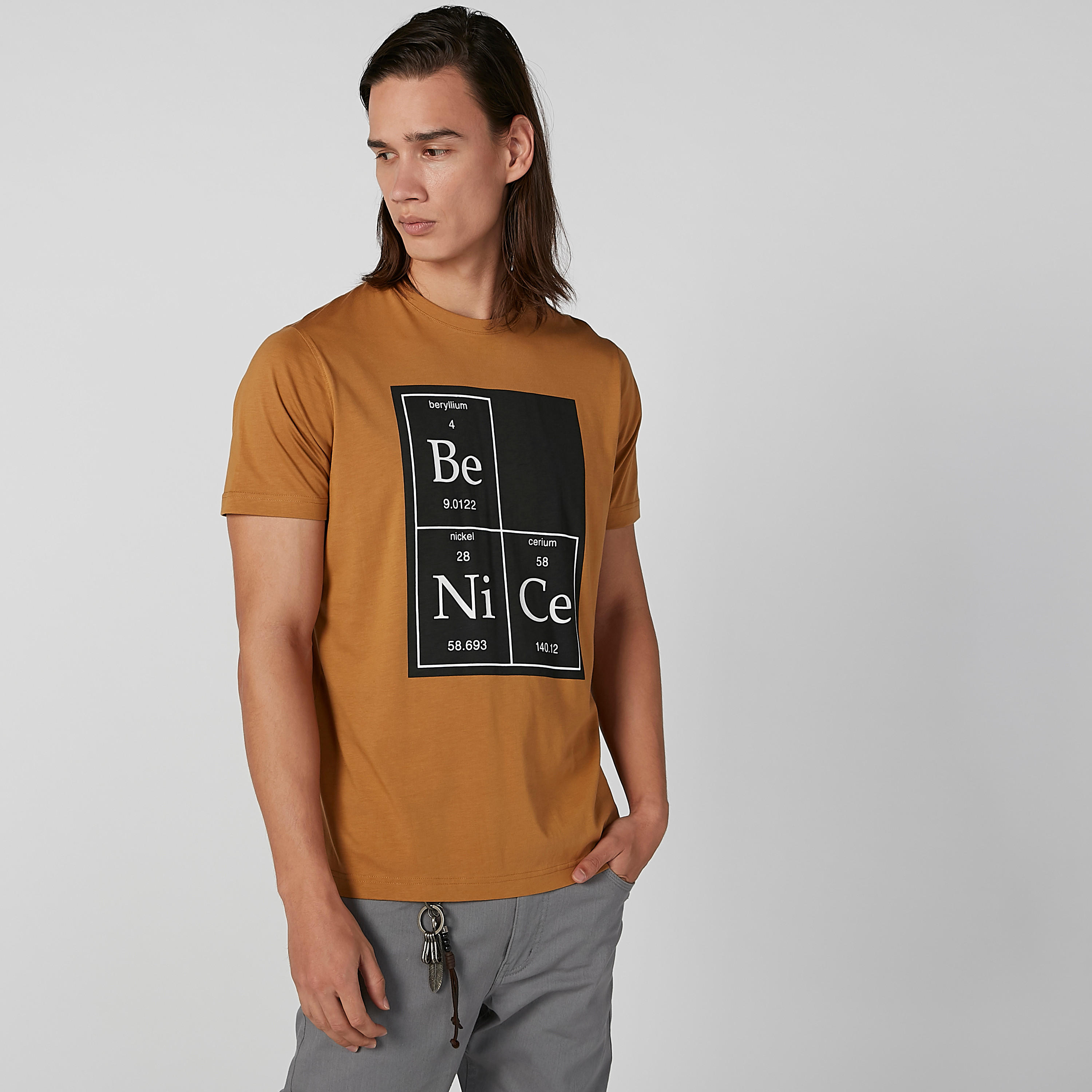 Printed T-shirt with Round Neck and Short Sleeves-men-clothing-tshirtsandpolos-tshirts-image-1