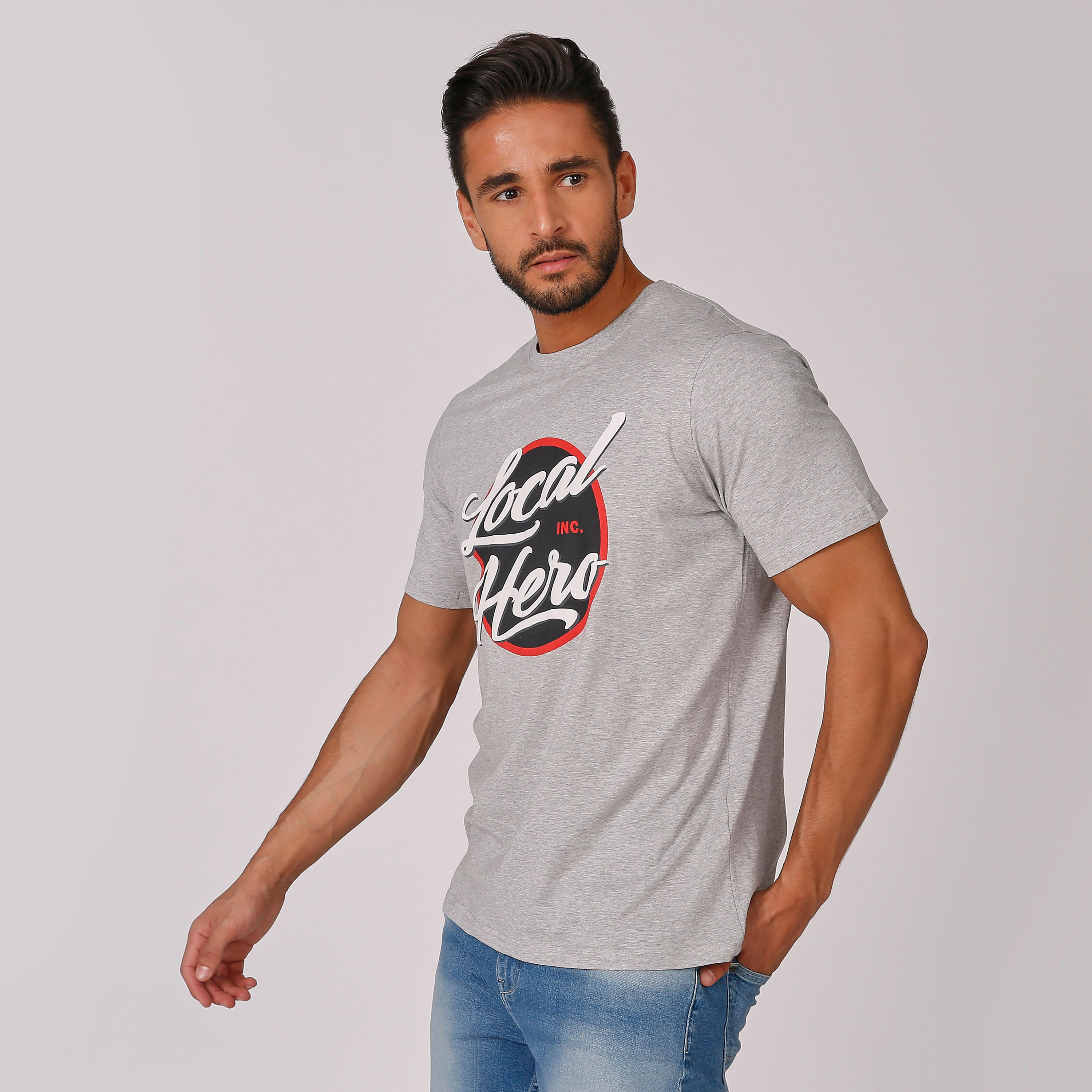 تيشيرت سليم بياقة مستديرة وأكمام قصيرة وطبعات-men-clothing-tshirtsandpolos-tshirts-image-3
