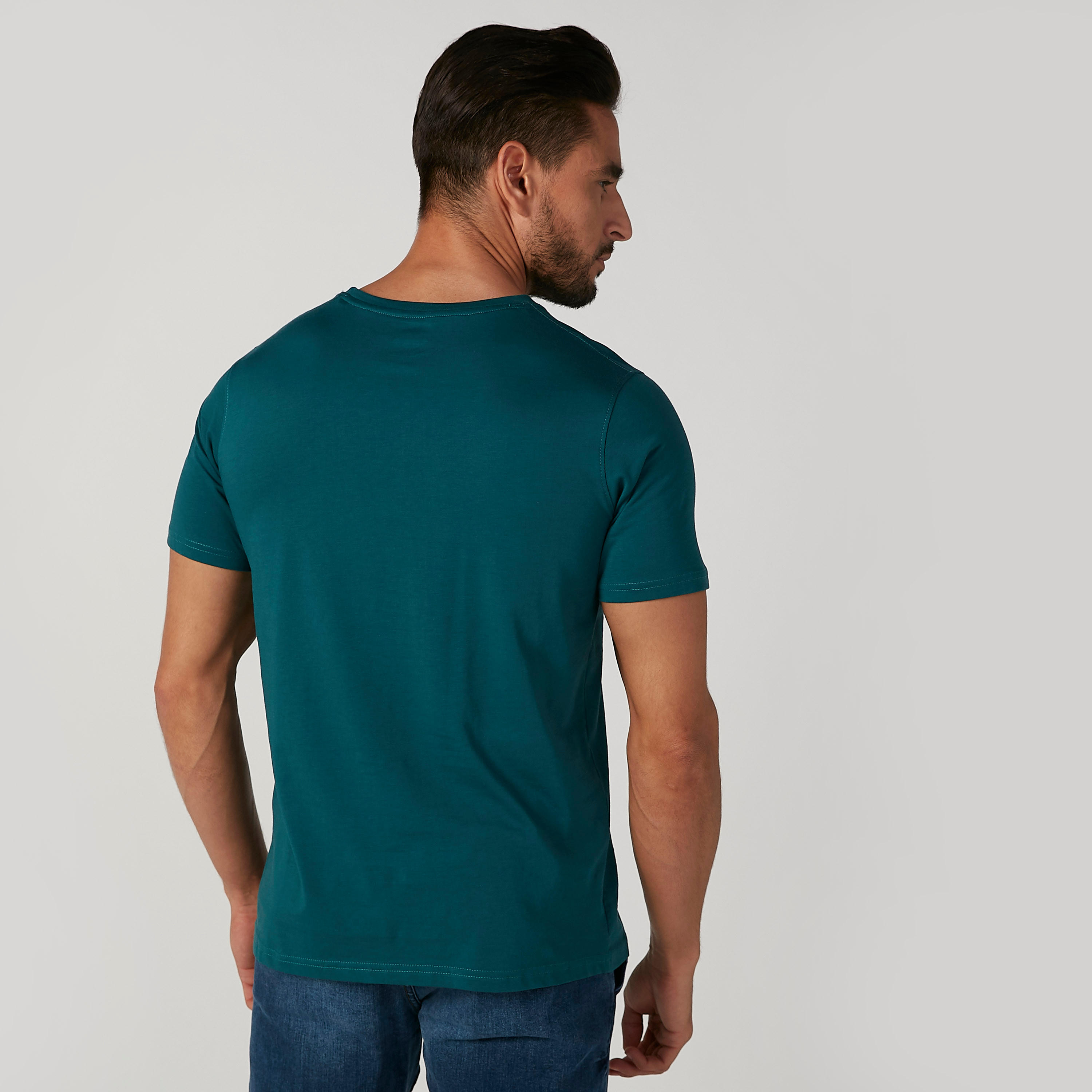 تيشيرت سليم بياقة مستديرة وأكمام قصيرة وطبعات-men-clothing-tshirtsandpolos-tshirts-image-4