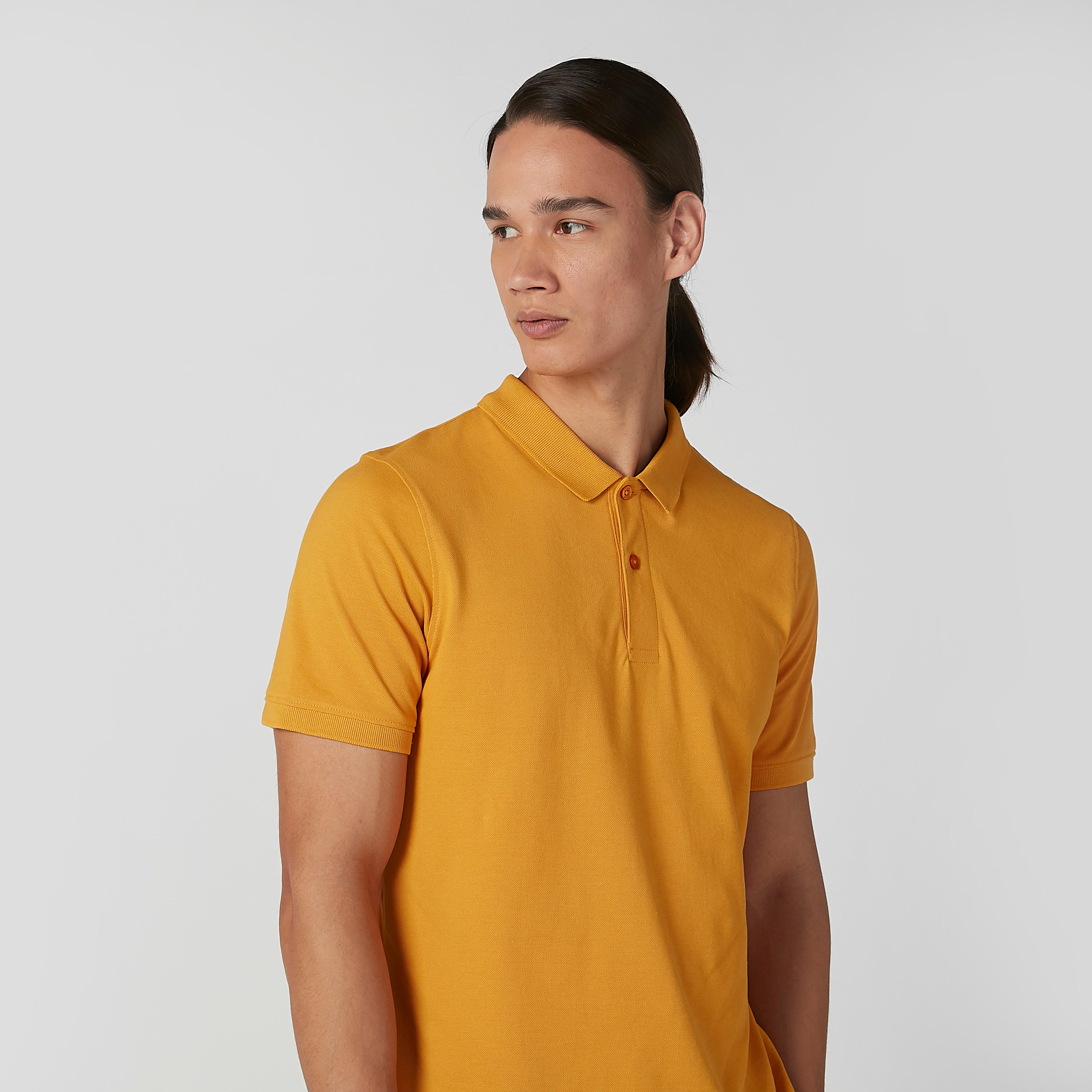 تيشيرت سادة بياقة بولو وأكمام قصيرة-men-clothing-tshirtsandpolos-polos-image-2