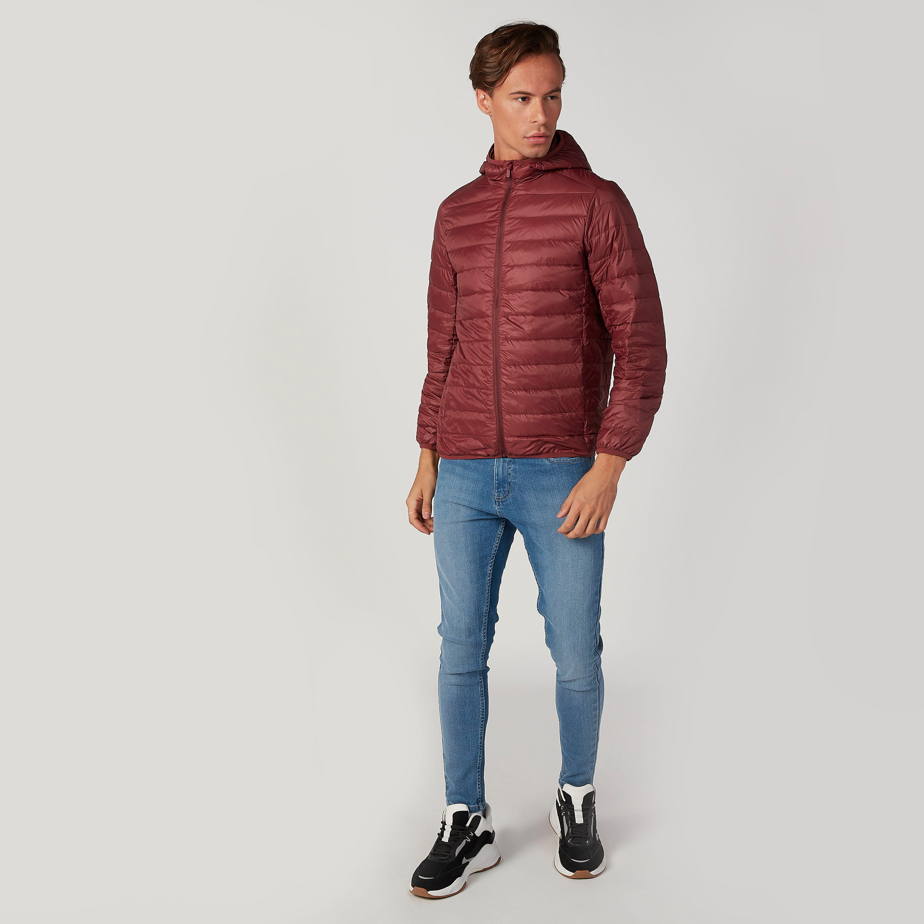 Quilted Jacket with Long Sleeves and Hood-men-clothing-jacketsandblazers-jackets-image-2