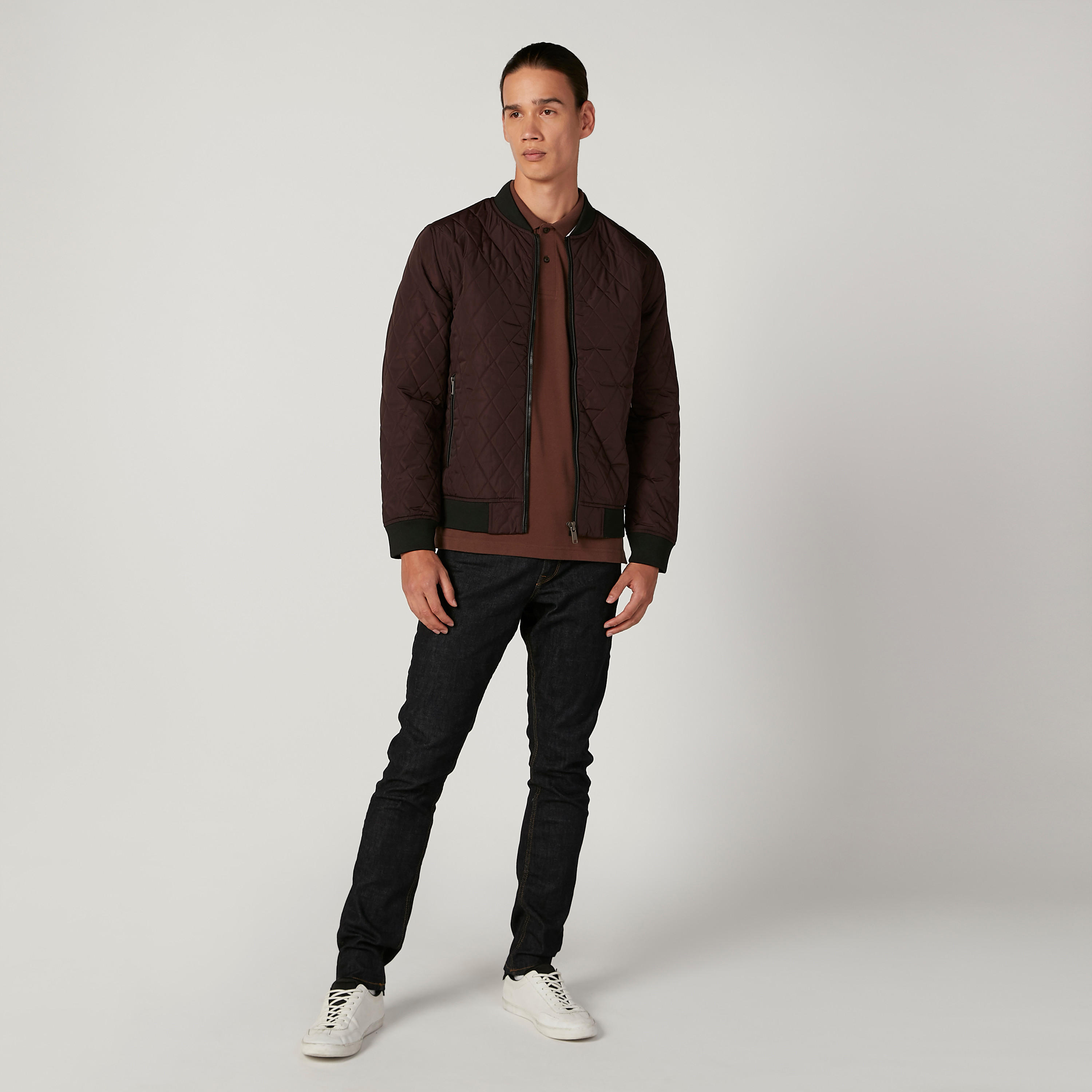 تيشيرت بولو سادة بأكمام قصيرة-men-clothing-tshirtsandpolos-polos-image-3