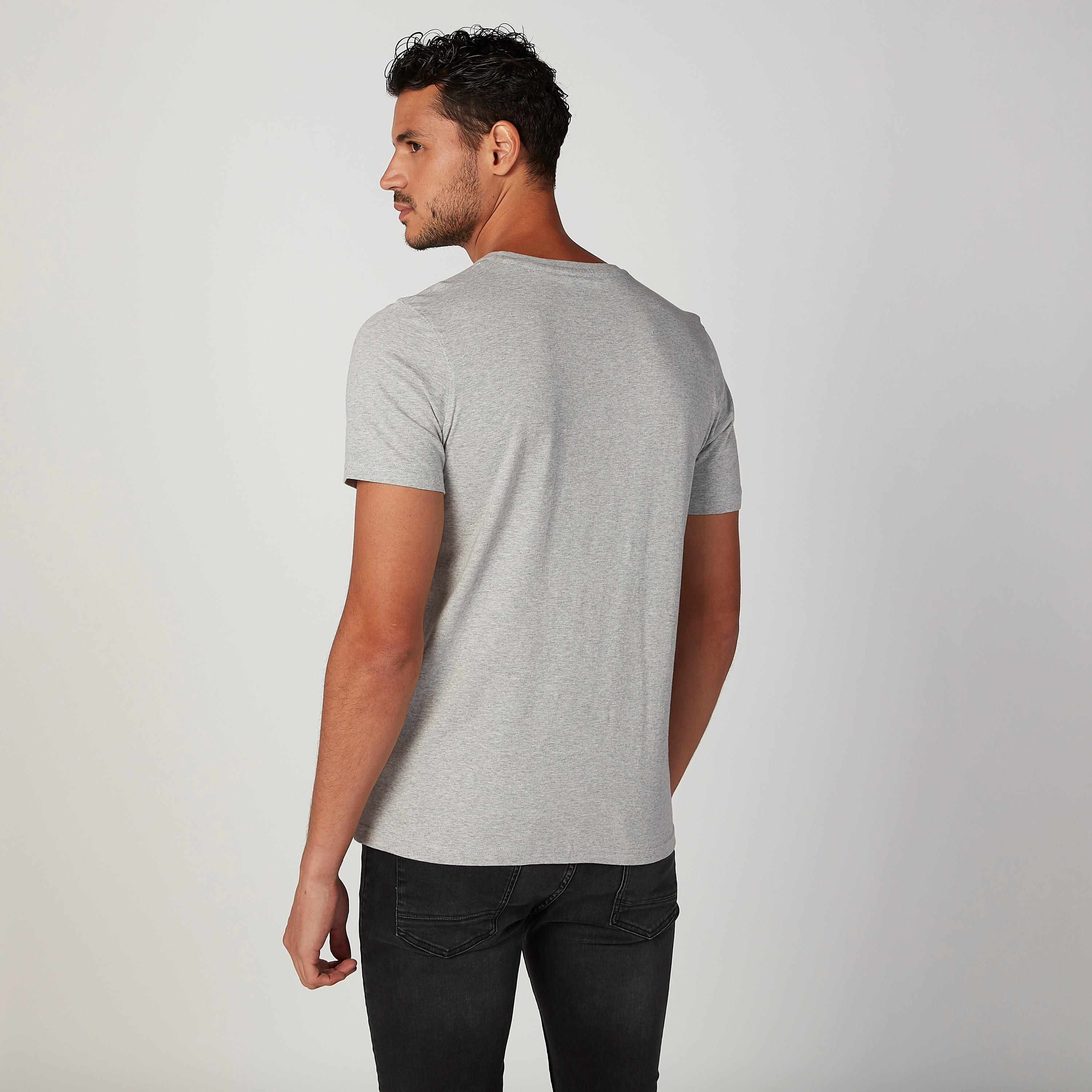 تيشيرت سليم فيت بياقة ضيّقة وأكمام قصيرة وطبعات-men-clothing-tshirtsandpolos-tshirts-image-4