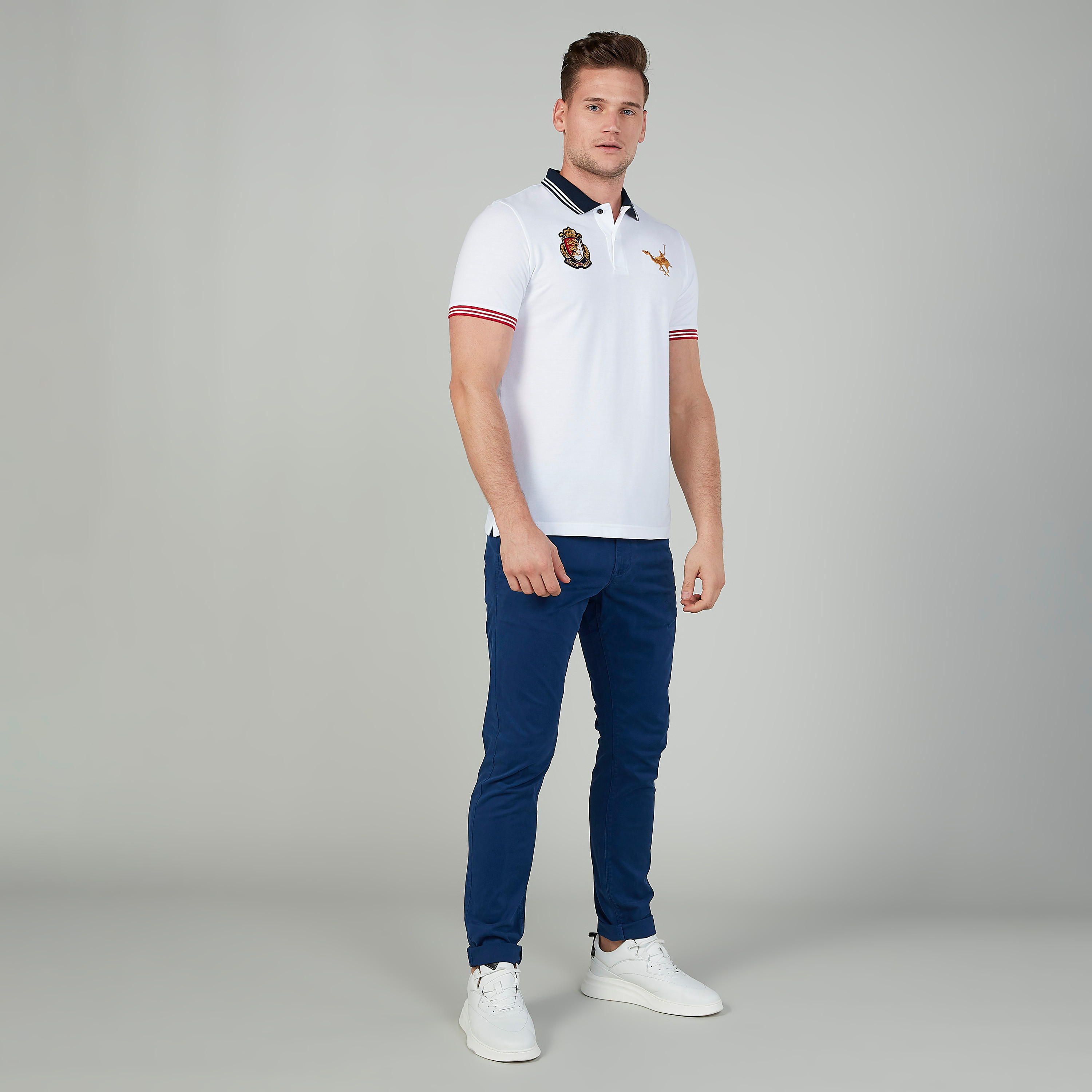 تيشيرت مستدام سليم مطرّز بياقة بولو-men-clothing-tshirtsandpolos-polos-image-2