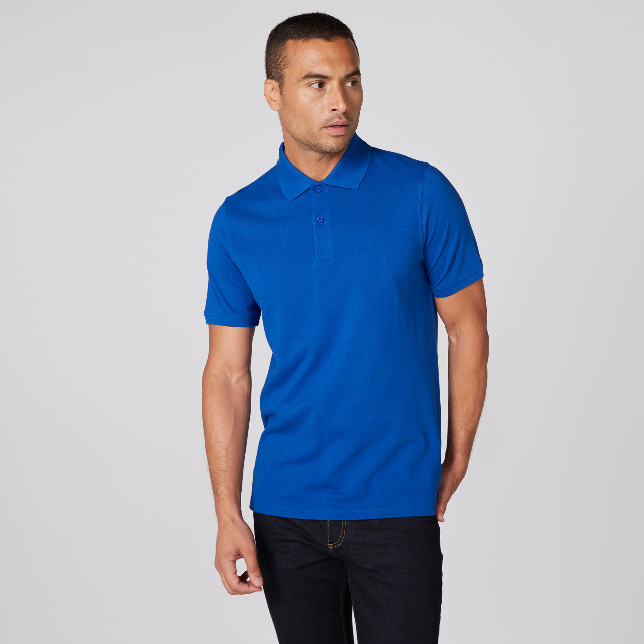 تيشيرت بياقة بولو وأكمام قصيرة-men-clothing-tshirtsandpolos-polos-image-1