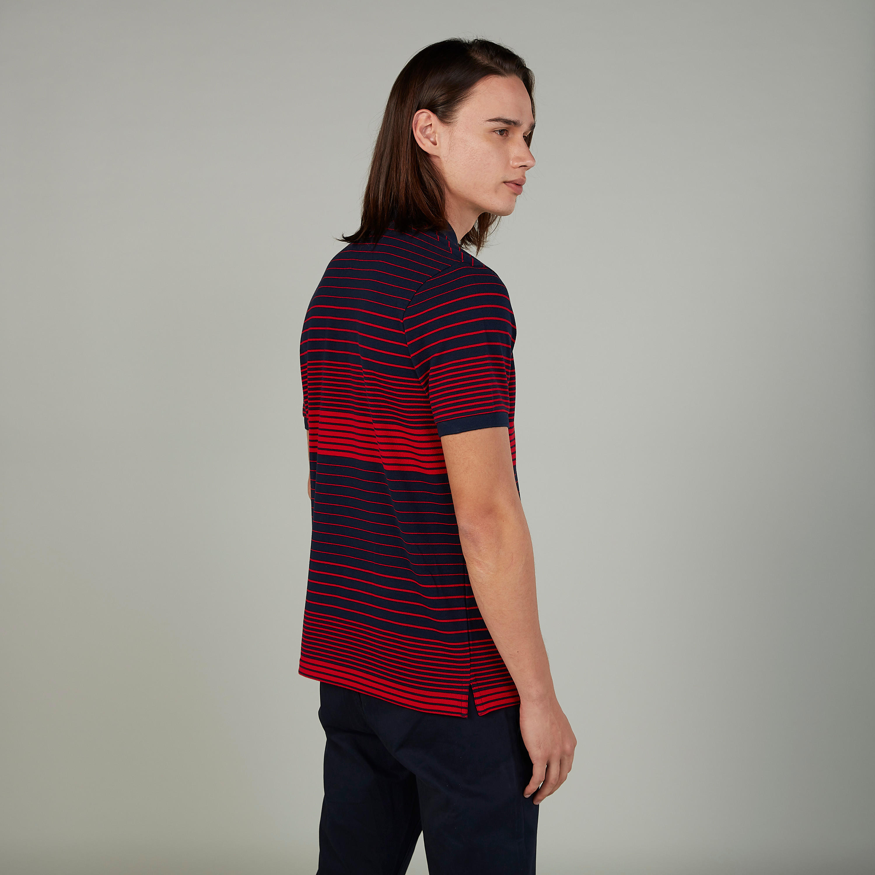 تيشيرت بولو مخطّط بأكمام قصيرة-men-clothing-tshirtsandpolos-polos-image-4