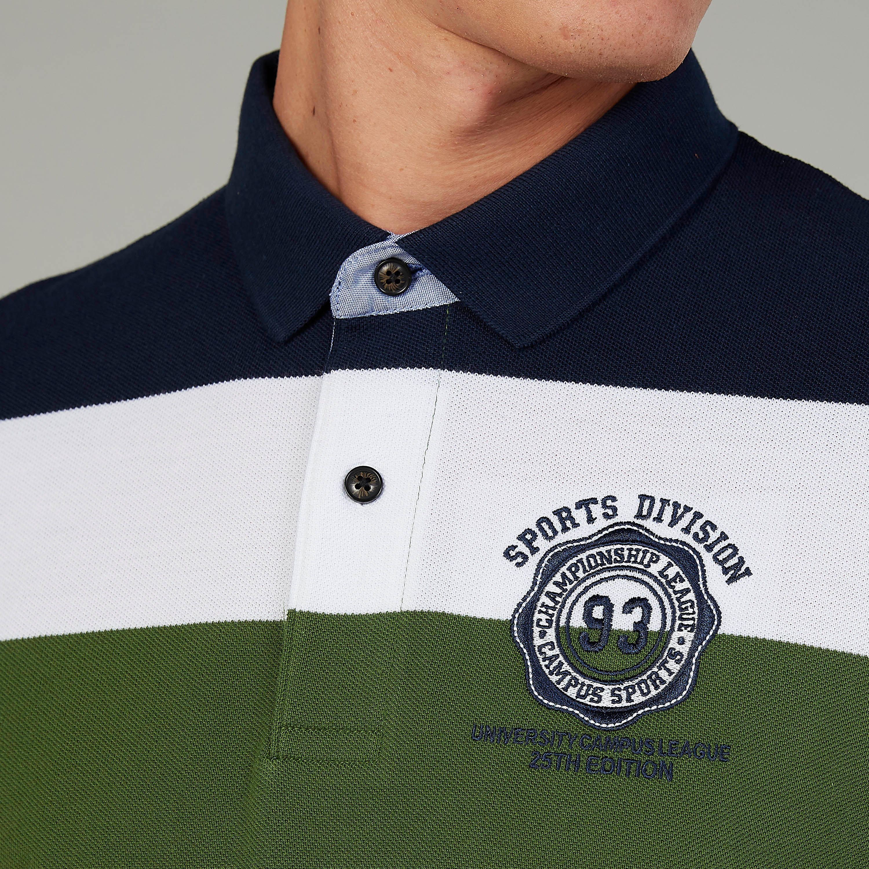 تيشيرت مستدام مقلّم بياقة بولو وأكمام قصيرة-men-clothing-tshirtsandpolos-polos-image-3