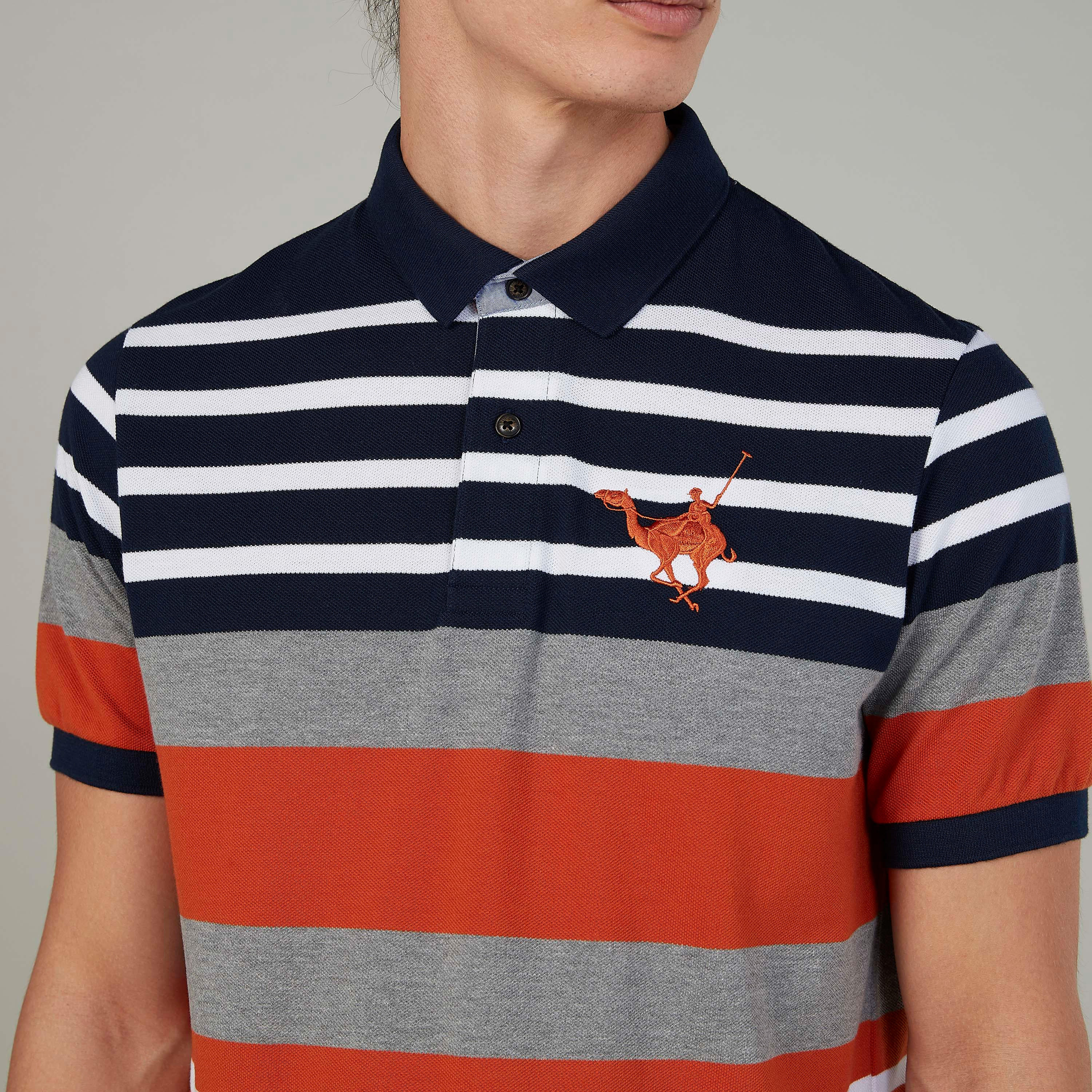 تيشيرت بولو مخطط بأكمام قصيرة-men-clothing-tshirtsandpolos-polos-image-3