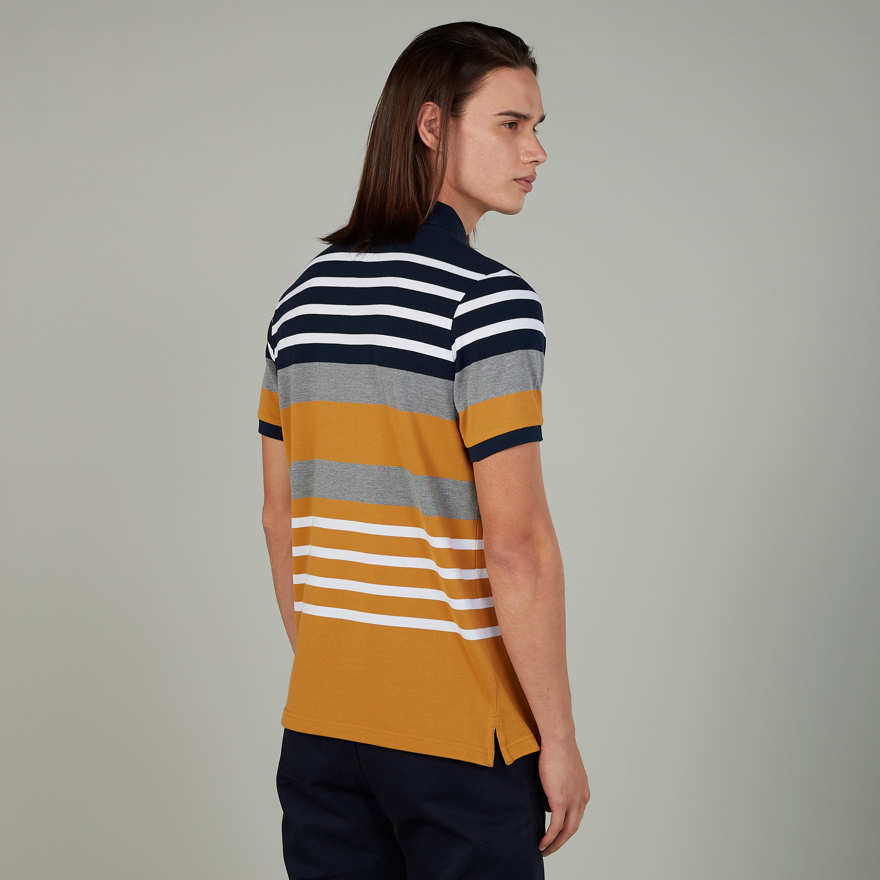 تيشيرت بولو مخطط بأكمام قصيرة-men-clothing-tshirtsandpolos-polos-image-4