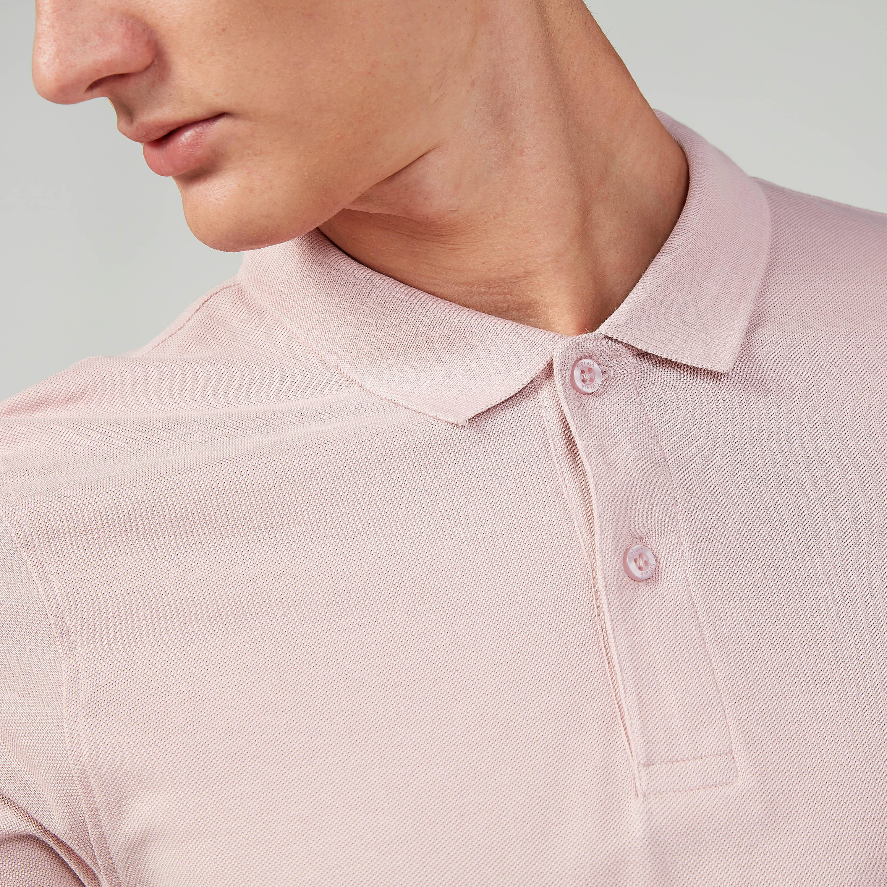 تيشيرت بولو سادة بأكمام قصيرة-men-clothing-tshirtsandpolos-polos-image-3