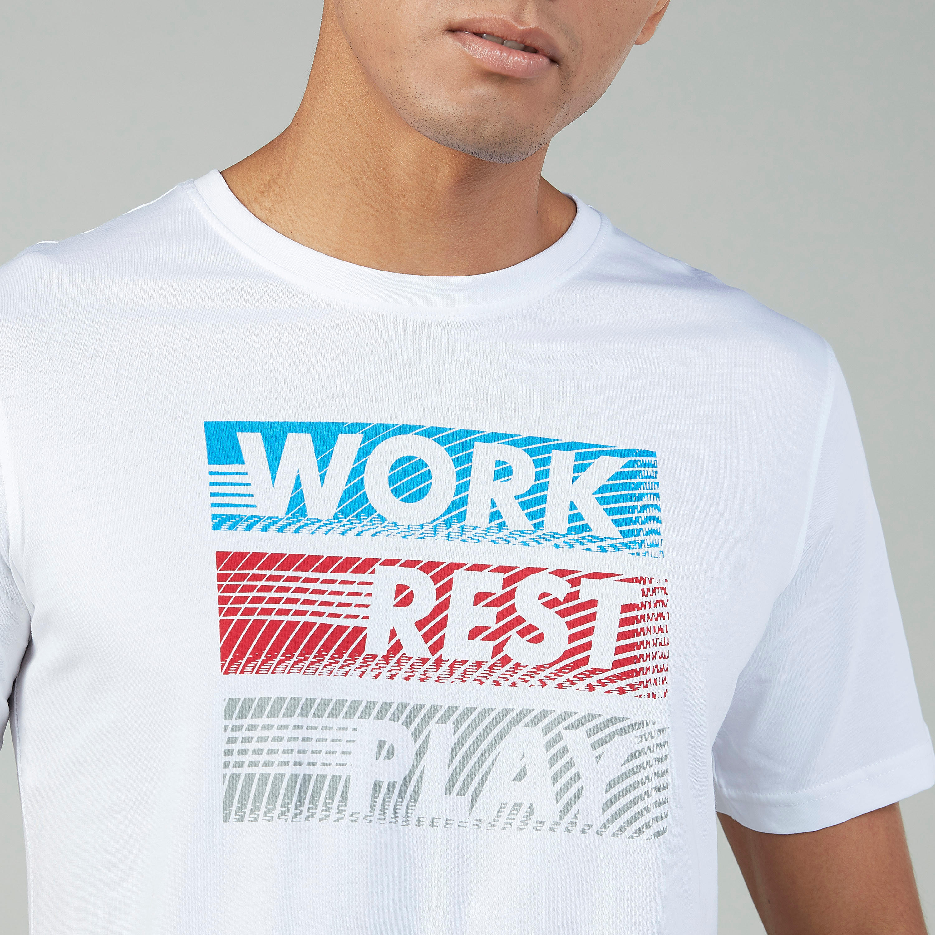 Slim Fit Graphic Printed T-shirt with Crew Neck and Short Sleeves-men-clothing-tshirtsandpolos-tshirts-image-3