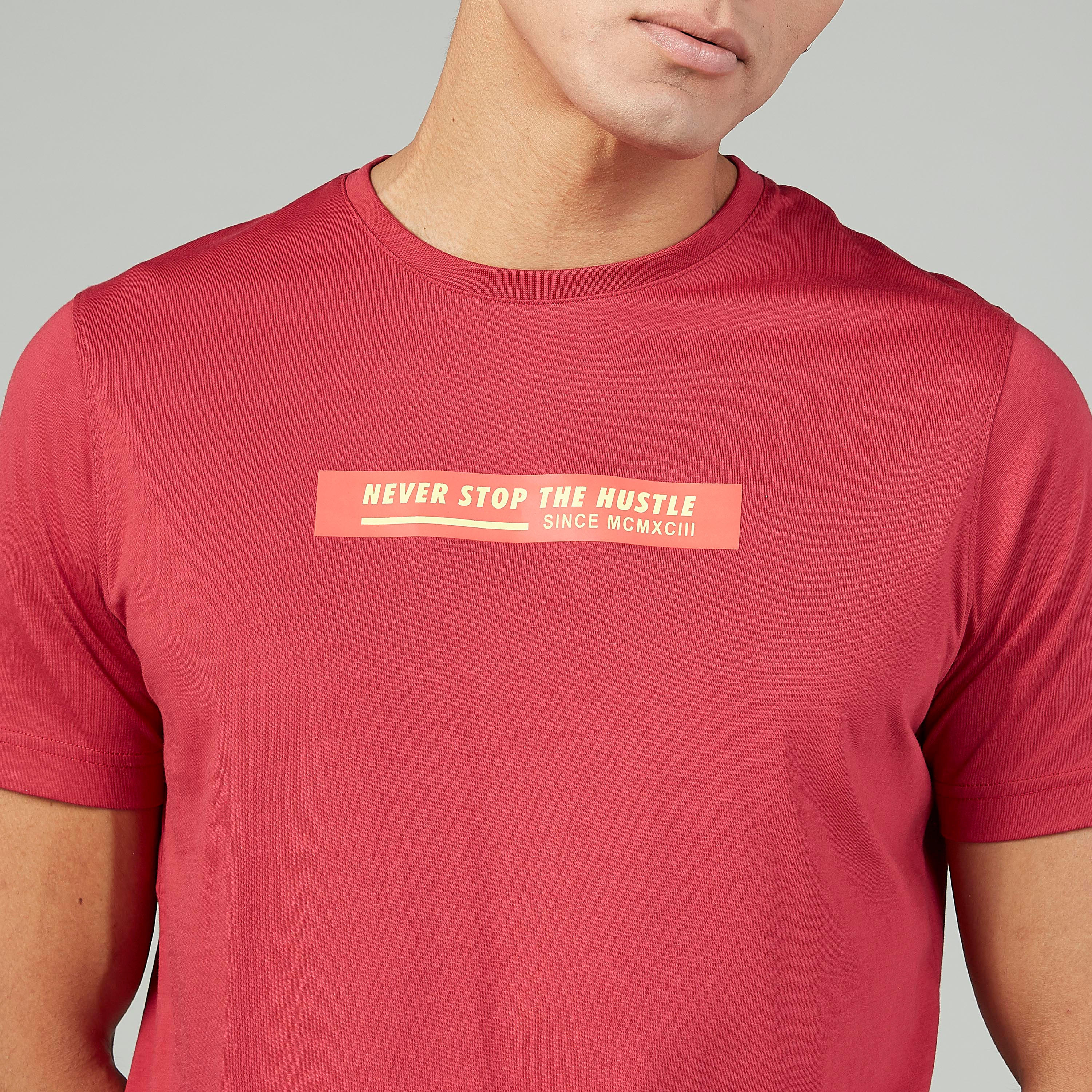 فستان قميص مستدام سادة متوسط الطول بأكمام 3/4 -men-clothing-tshirtsandpolos-tshirts-image-3