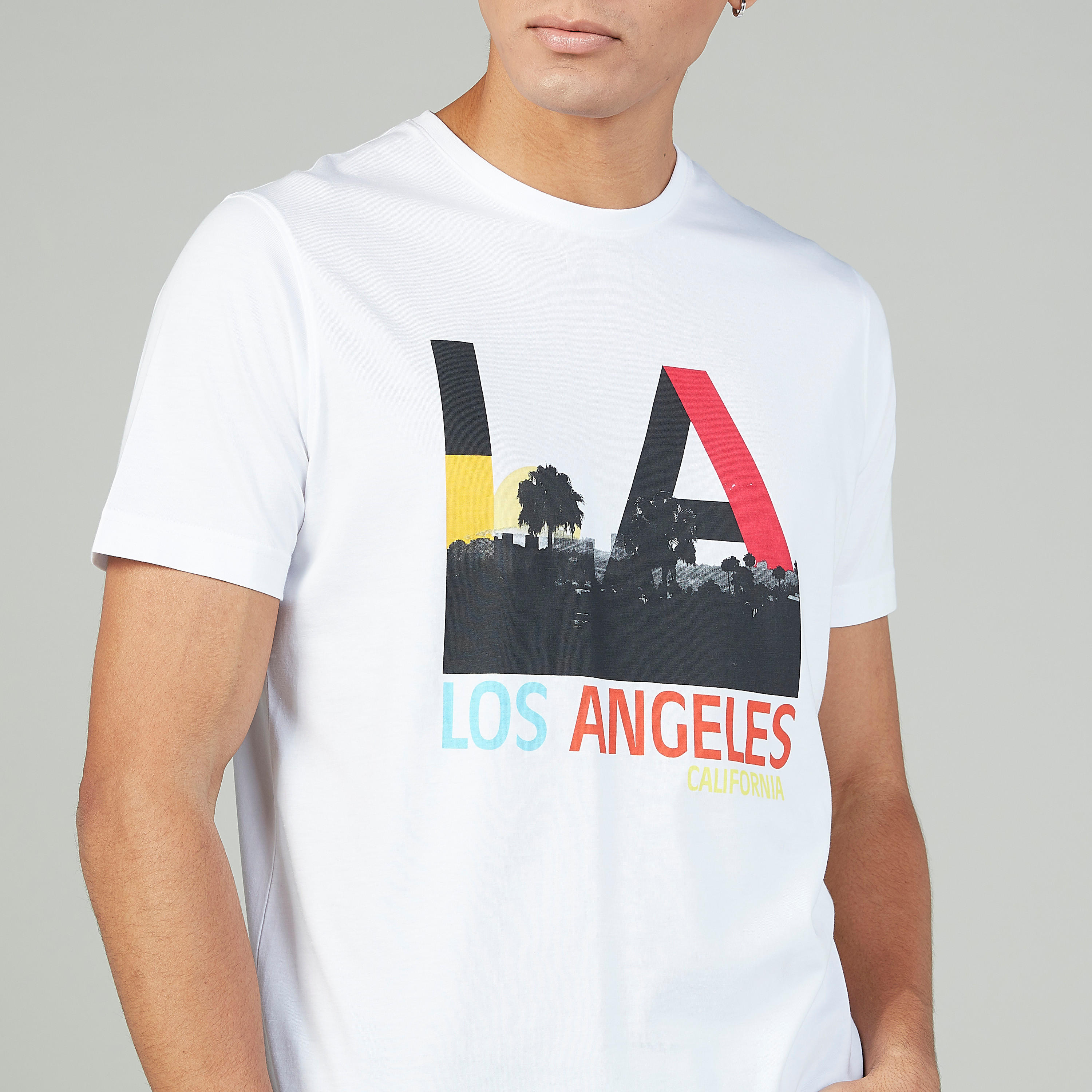 فستان قميص مستدام سادة متوسط الطول بأكمام 3/4 -men-clothing-tshirtsandpolos-tshirts-image-3