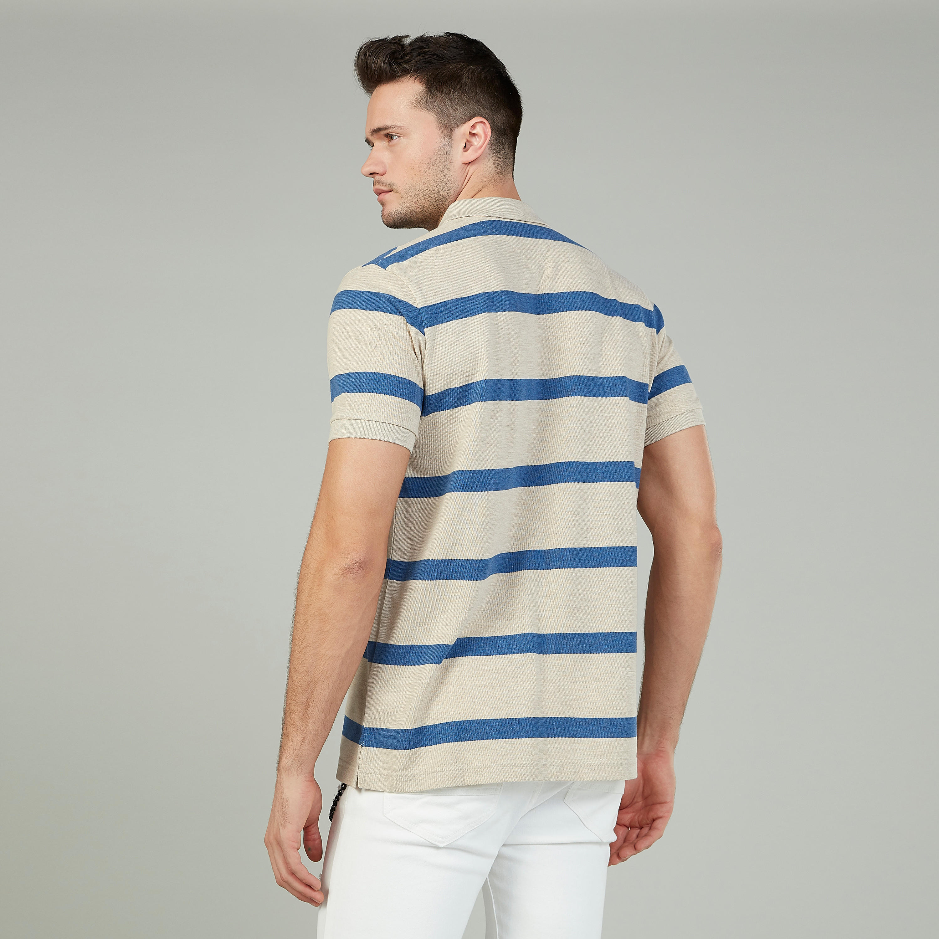تيشيرت بولو مخطّط بأكمام قصيرة-men-clothing-tshirtsandpolos-polos-image-4