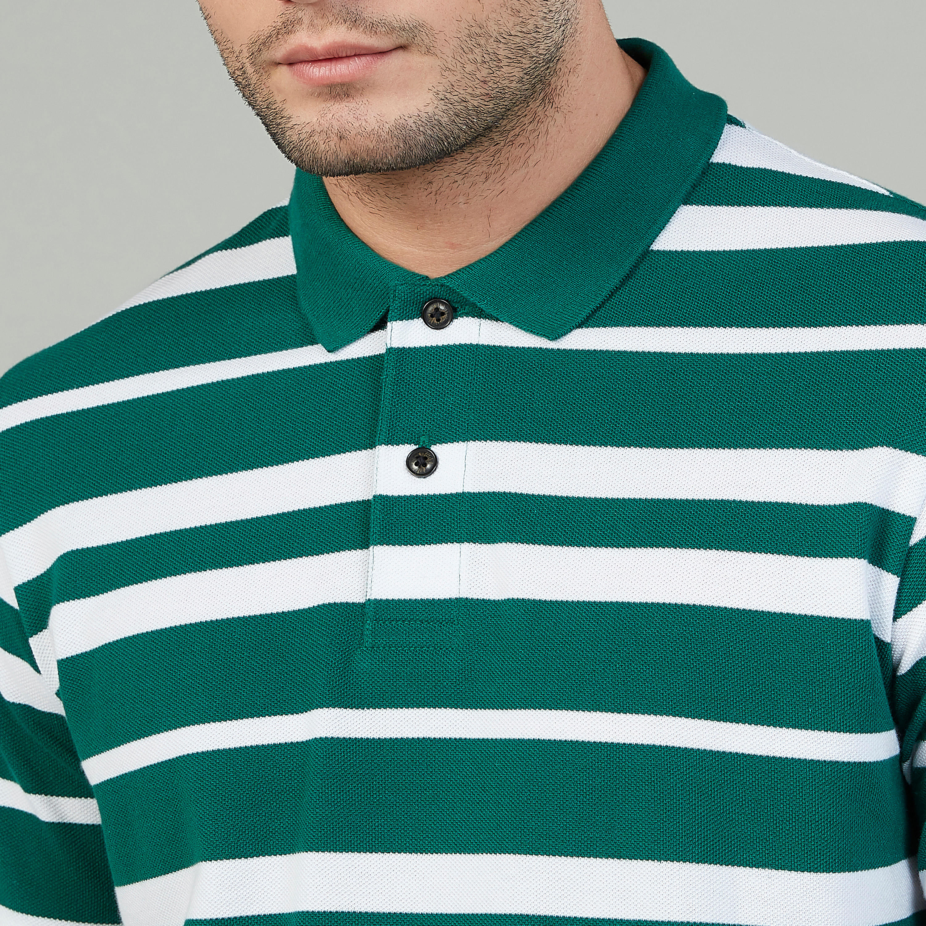 تيشيرت بولو مخطّط بأكمام قصيرة-men-clothing-tshirtsandpolos-polos-image-3