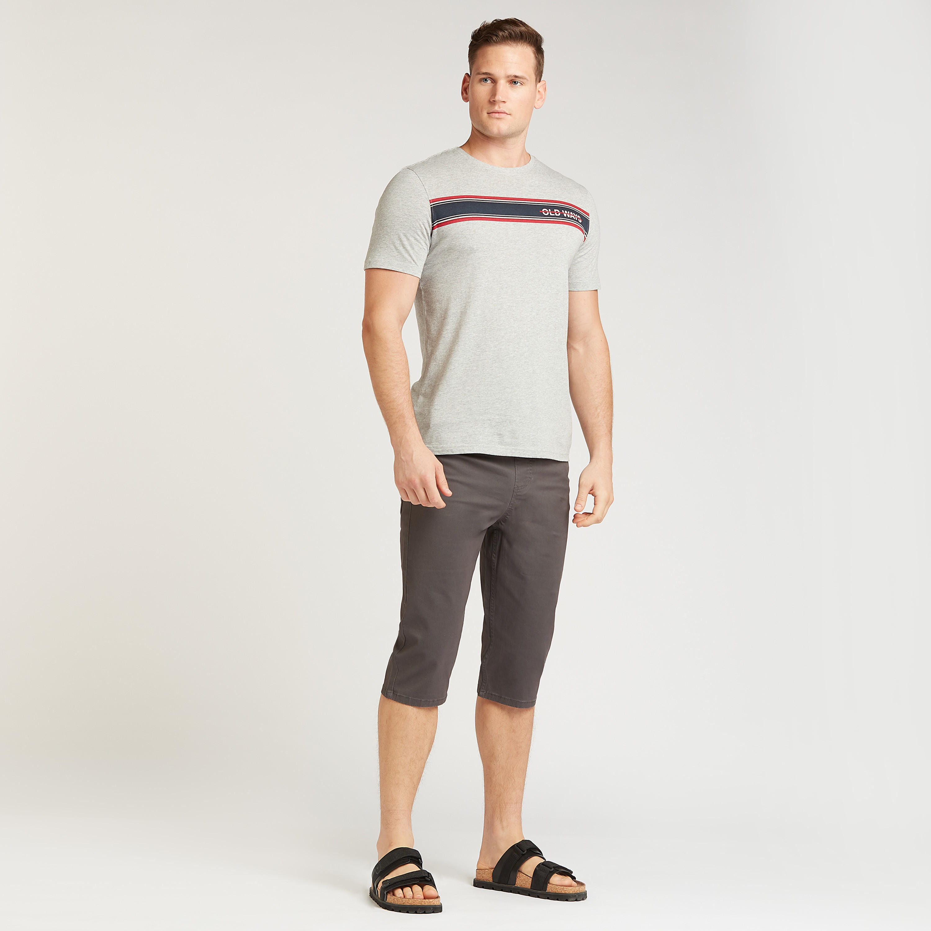 تيشيرت مستدام سليم بياقة ضيقة وأكمام قصيرة وطبعات-men-clothing-tshirtsandpolos-tshirts-image-2